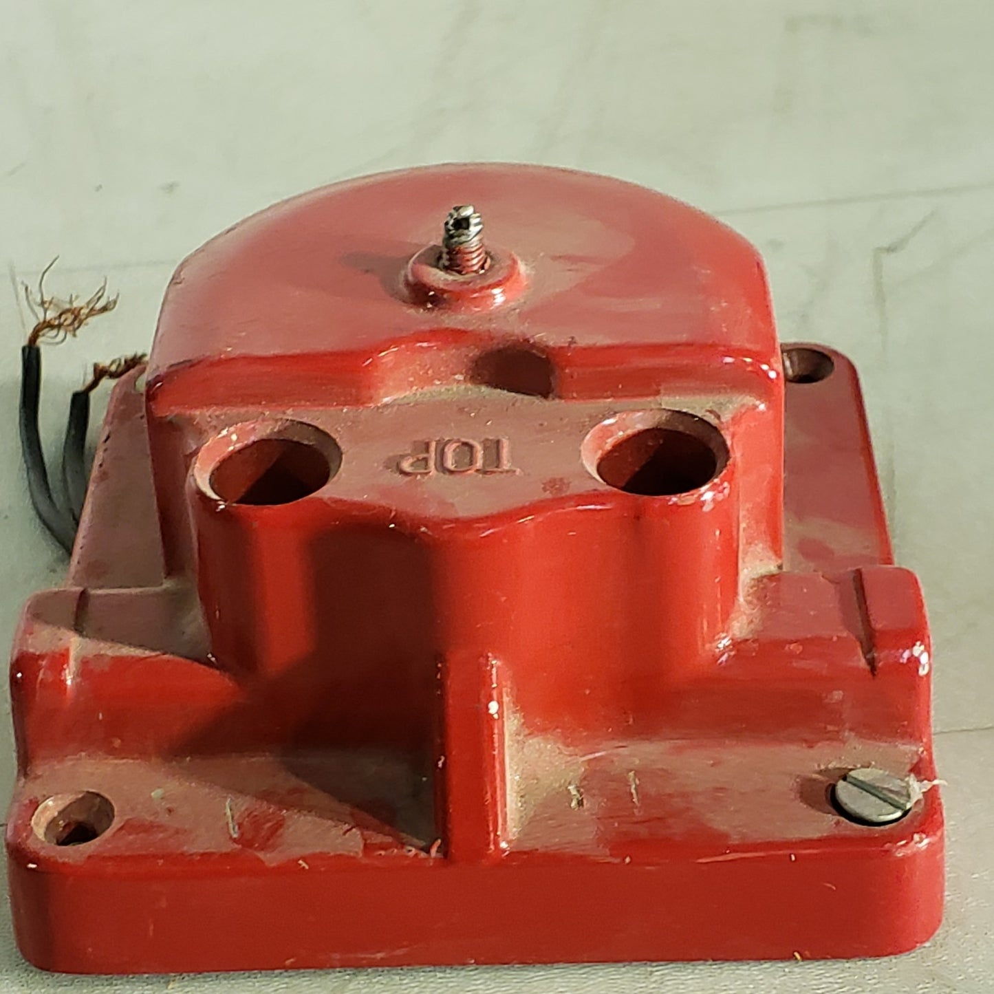 FOS Faraday 3410 Red Bell Standard Electric Time P/N 009843