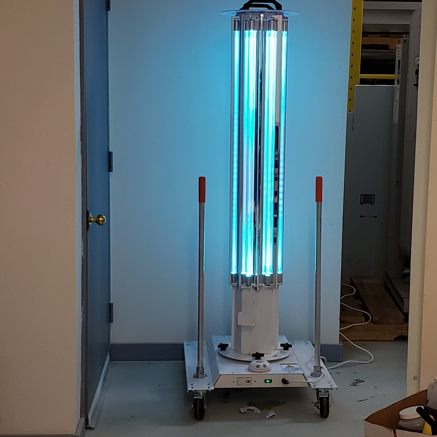 Xtralight UVCM83202554WHG2 UVC Luminaire Ultraviolet Disinfecting Mobile Lab Car