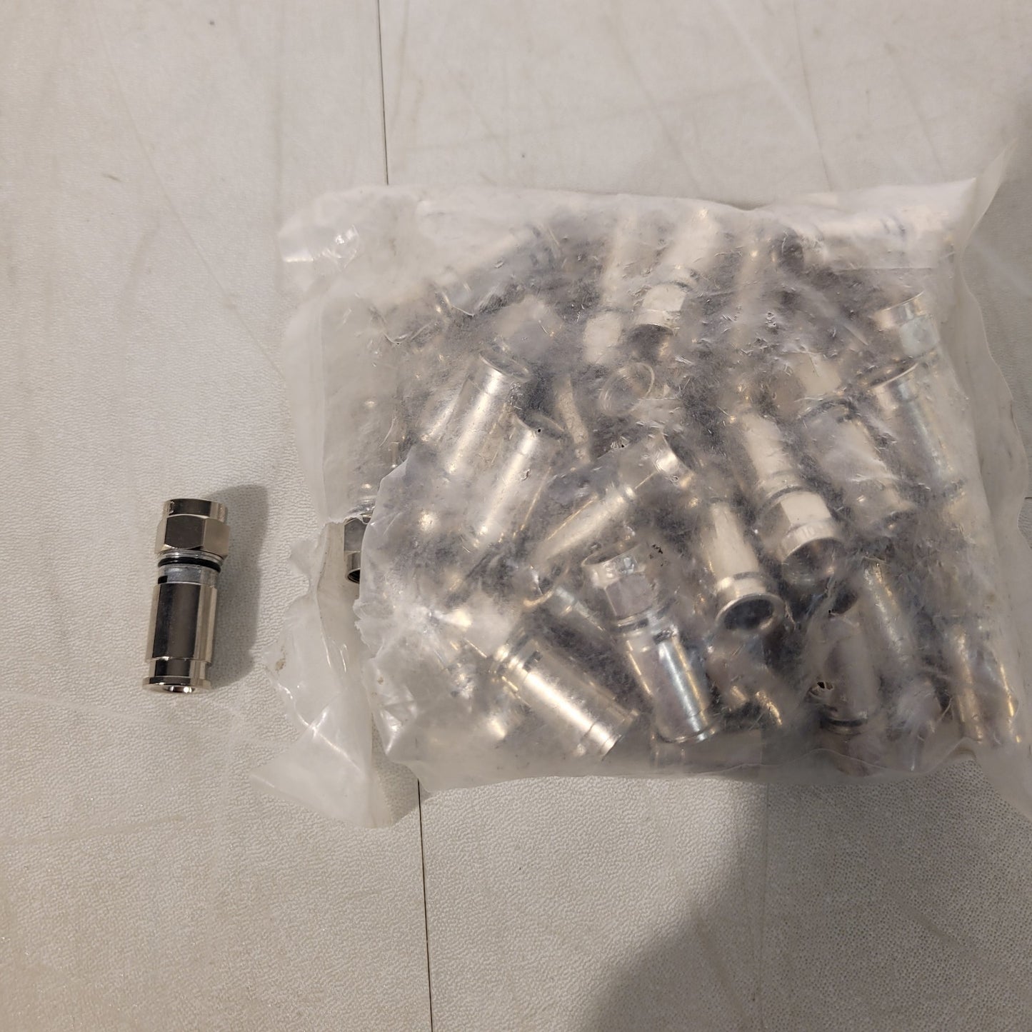 45x Holland SuperLok RG6 Universal Compression Connector SLCU-6, Coaxial Cable