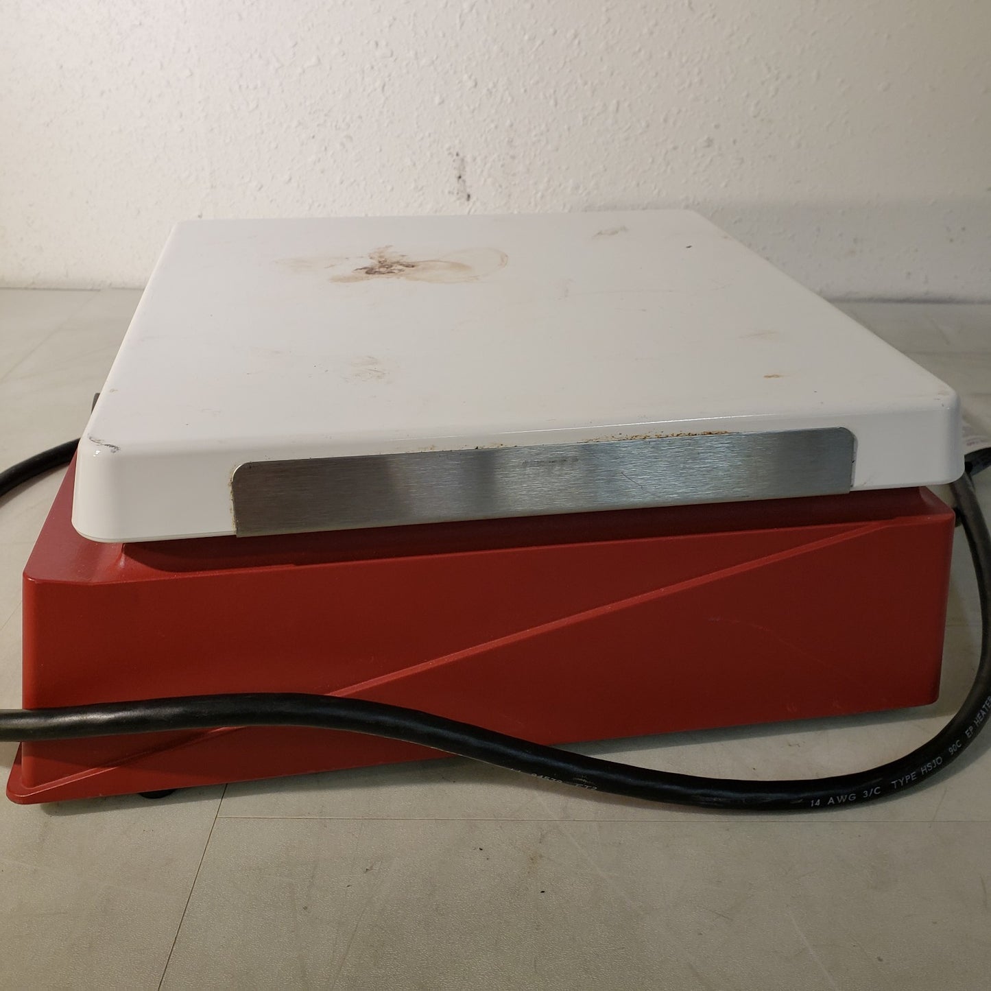 Fisher Scientific Hot Plate 11-500-12H Input 120VAC 13.5A, 20A Plug
