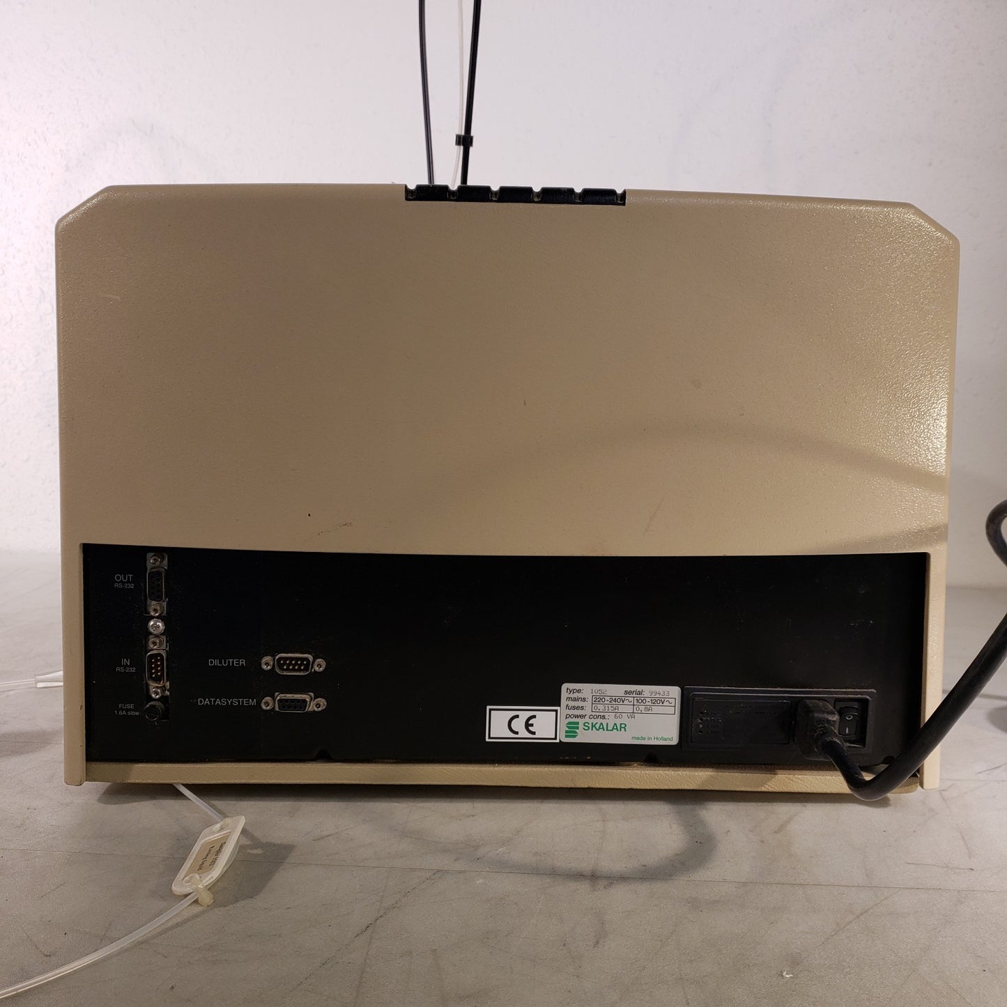 Skalar 1052 Vial Autosampler 140-Positions Stored 100-240v Circular Sampler