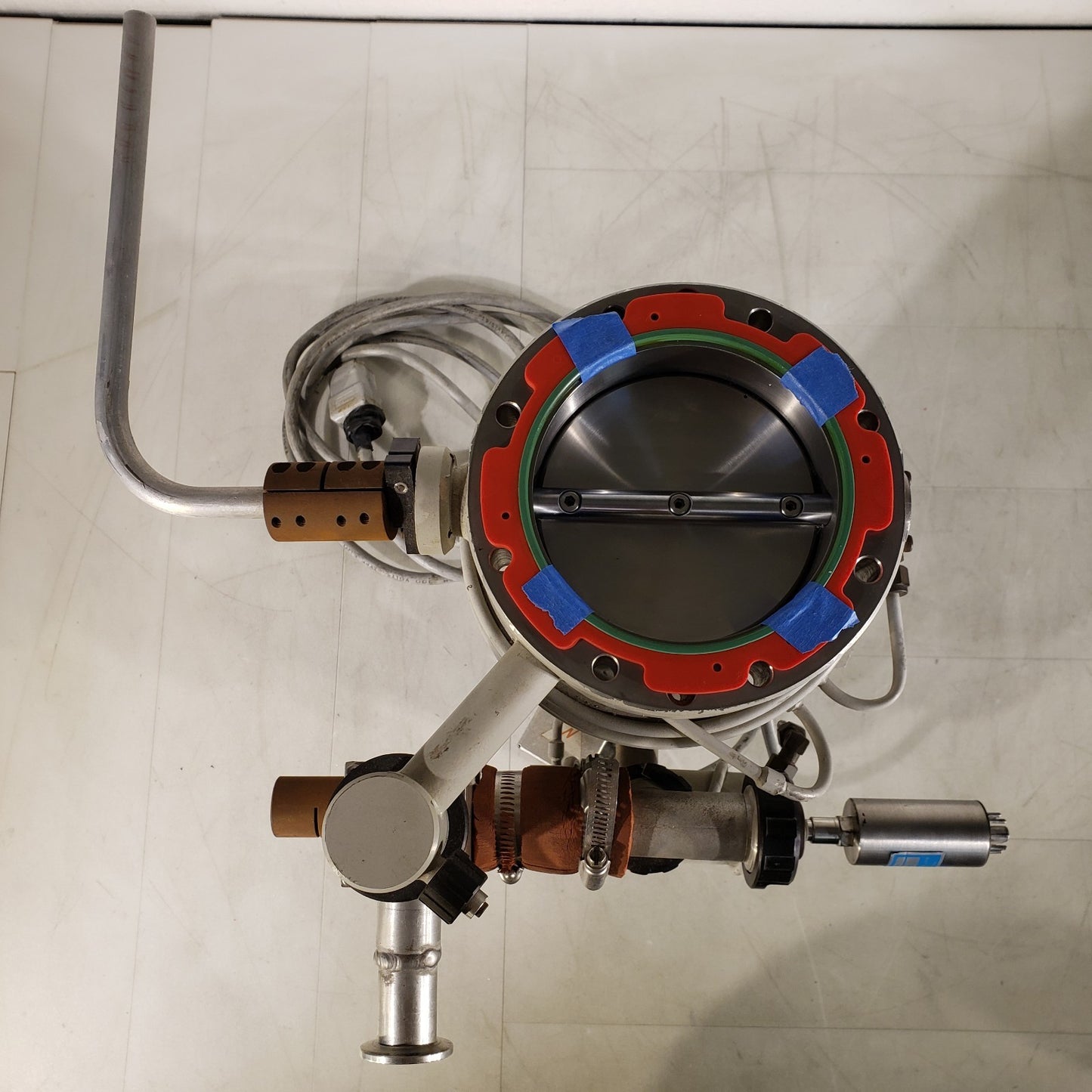 Edwards Diffstak 100MK2 Diffusion High Vacuum Pump ISO ISO-LF LFB100 UHV w Valve