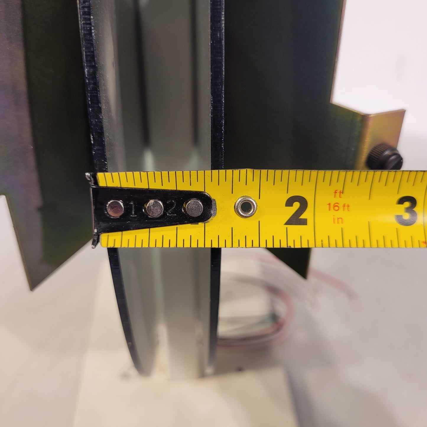 Telecor Double Sided Analog Clock Wall Mount 3-Pin Molex 14.25" diameter