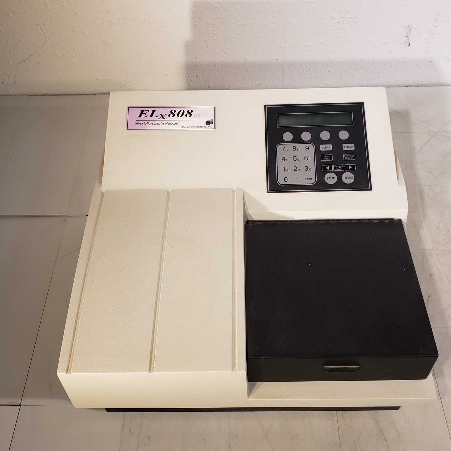 Bio-Tek ELx808IU Ultra Absorbance Microplate Reader Digital Data Analysis