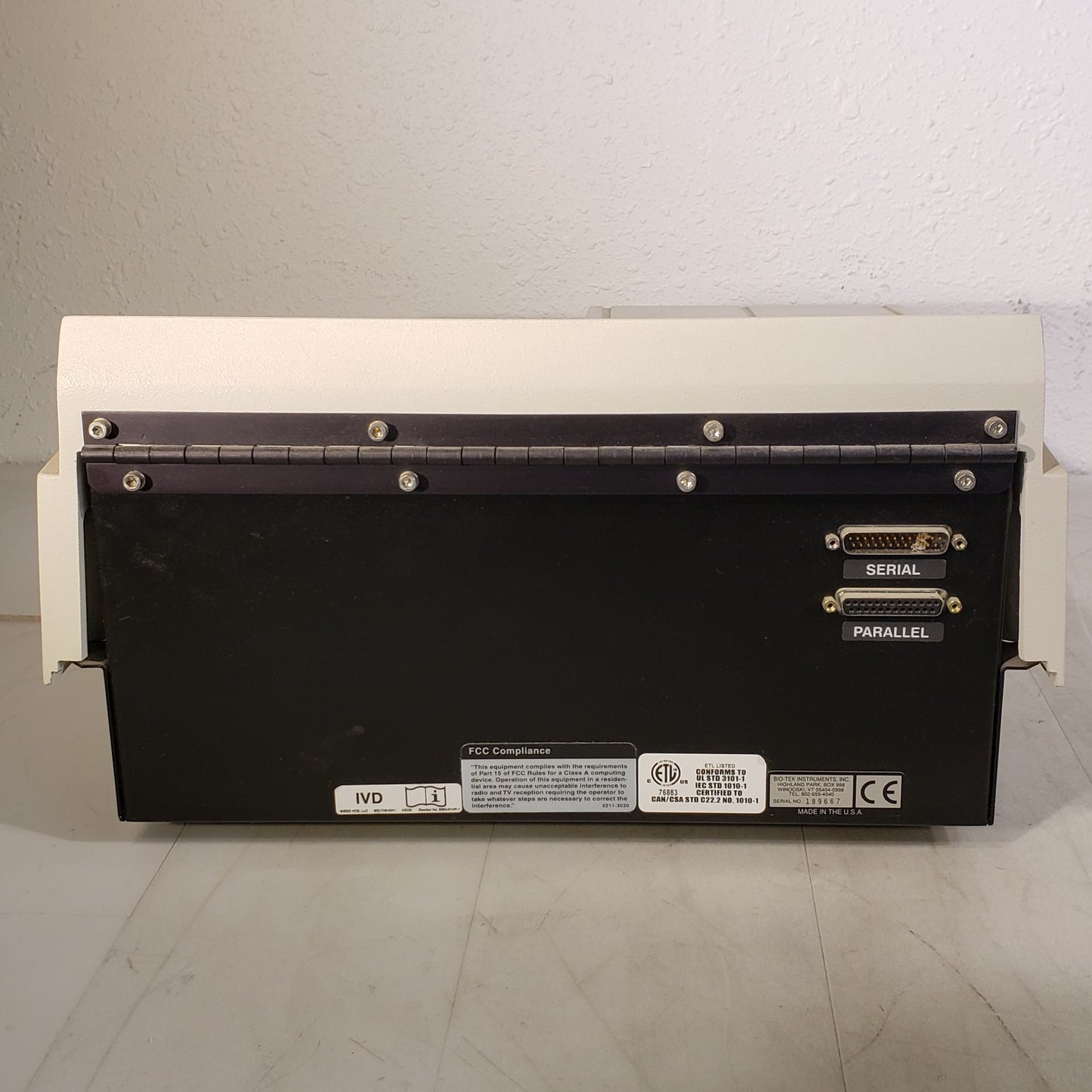 Bio-Tek ELx808IU Ultra Absorbance Microplate Reader Digital Data Analysis