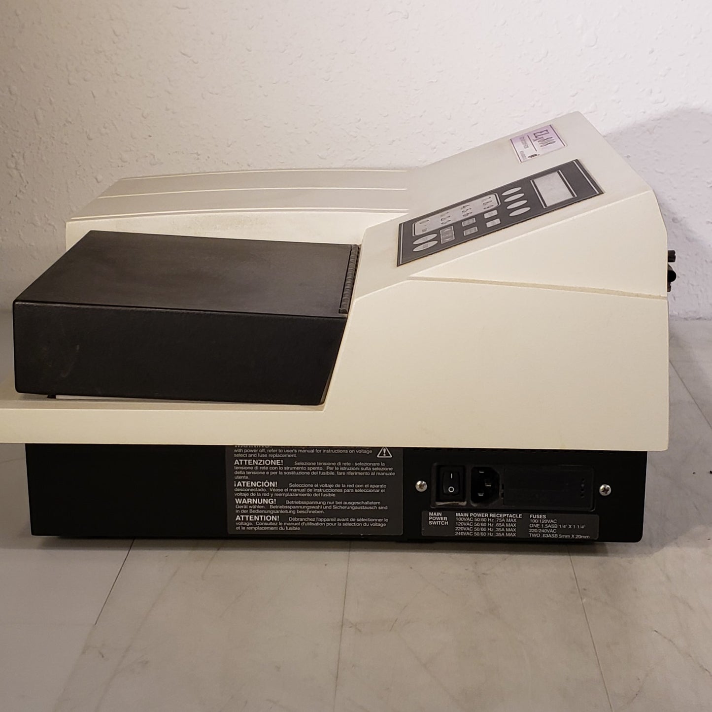 Bio-Tek ELx808IU Ultra Absorbance Microplate Reader Digital Data Analysis