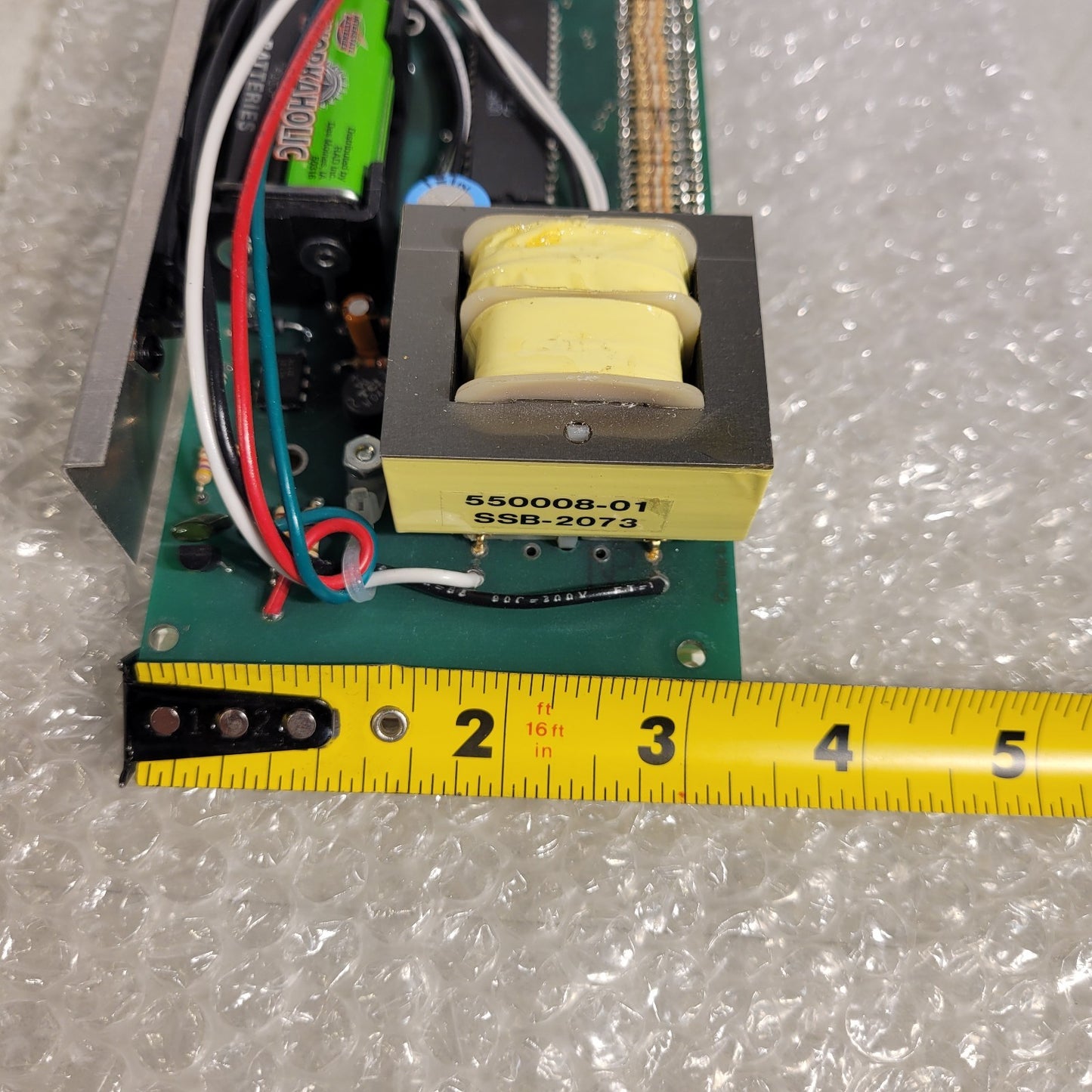 Telecor 2420-F Digital Clock Faceplate Midwest Time Control Digital Clock