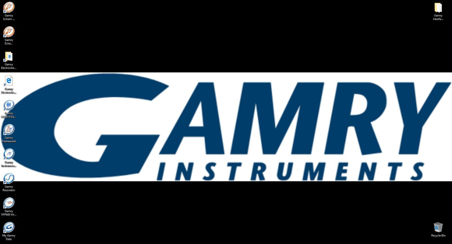 Gamry Interface 1000E Poteniostat Galvanostat ZRA with Software and Accessories