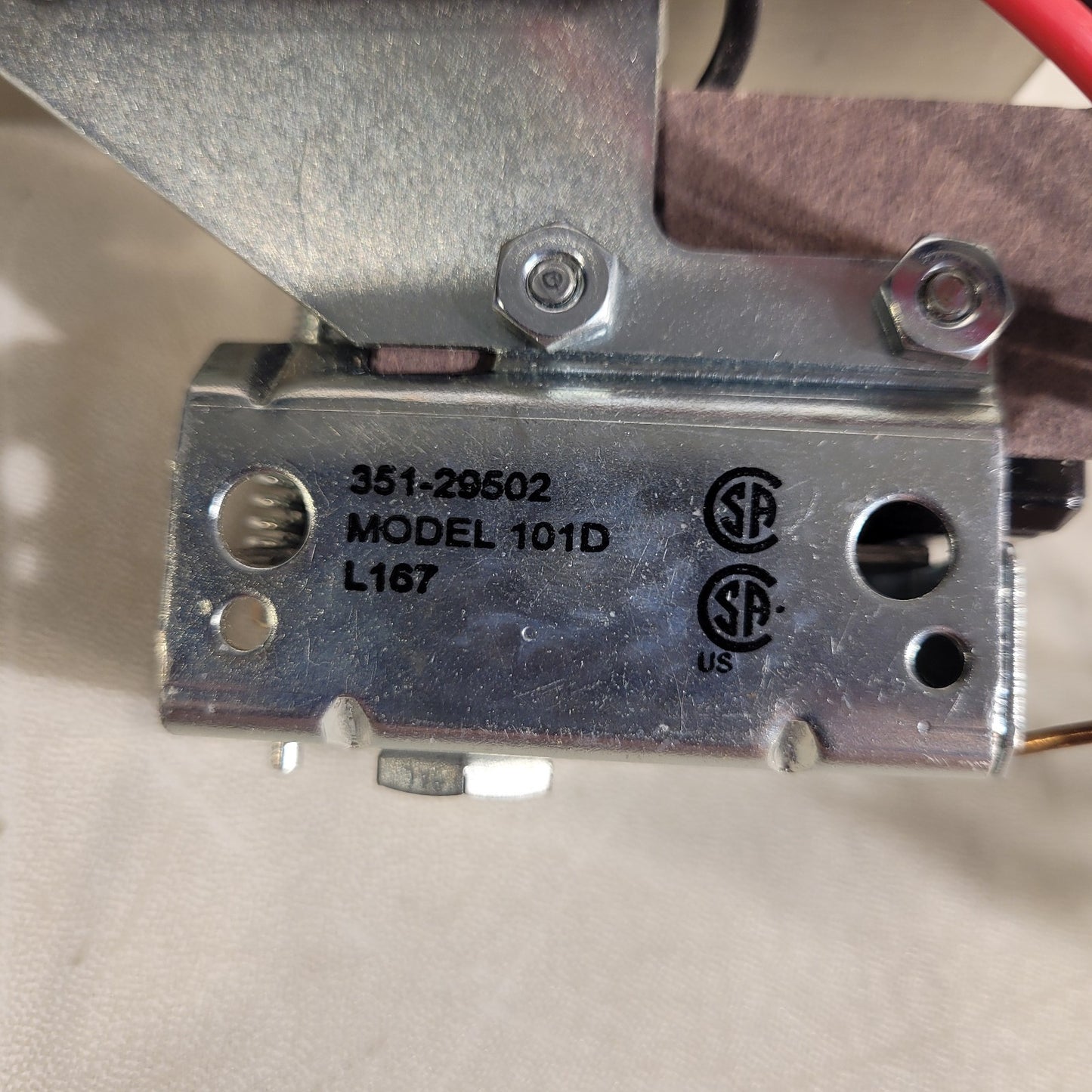Stemco 351-29502 Capillary Cap Thermostat With Indicator LED Model 101D L167