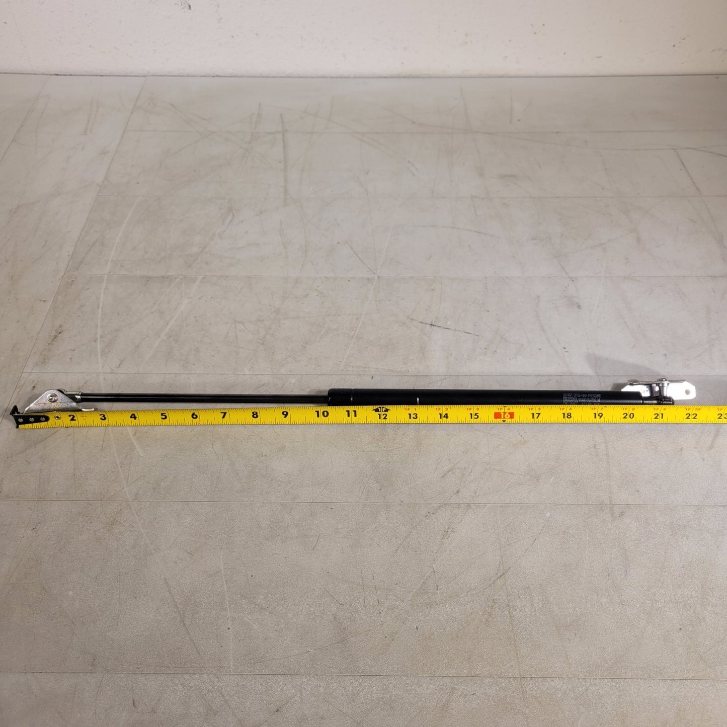 Suspa C16-13324 40 lbs Gas Spring 21 1/2" long, Angled Mounting Bracket