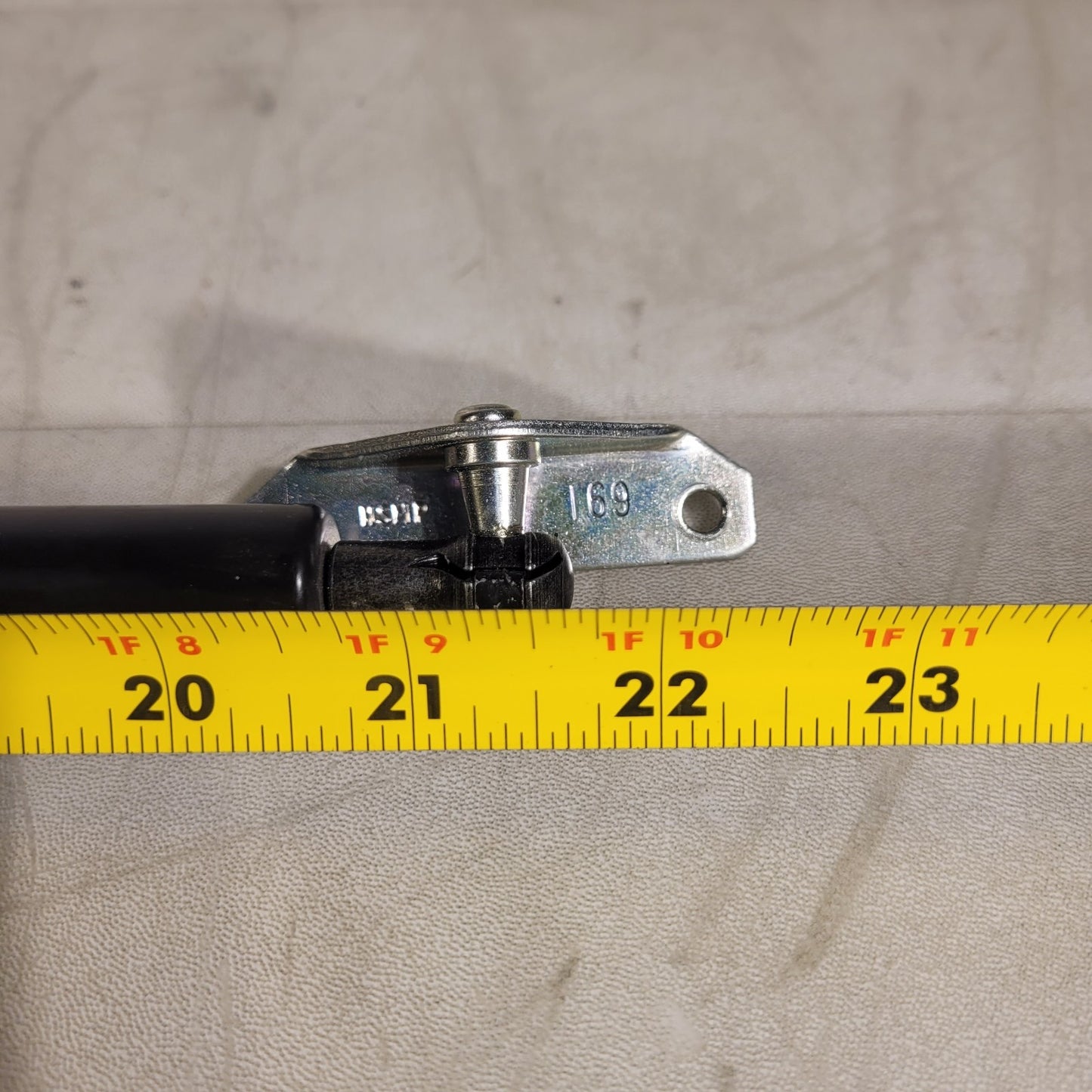 Suspa C16-13324 40 lbs Gas Spring 21 1/2" long, Angled Mounting Bracket