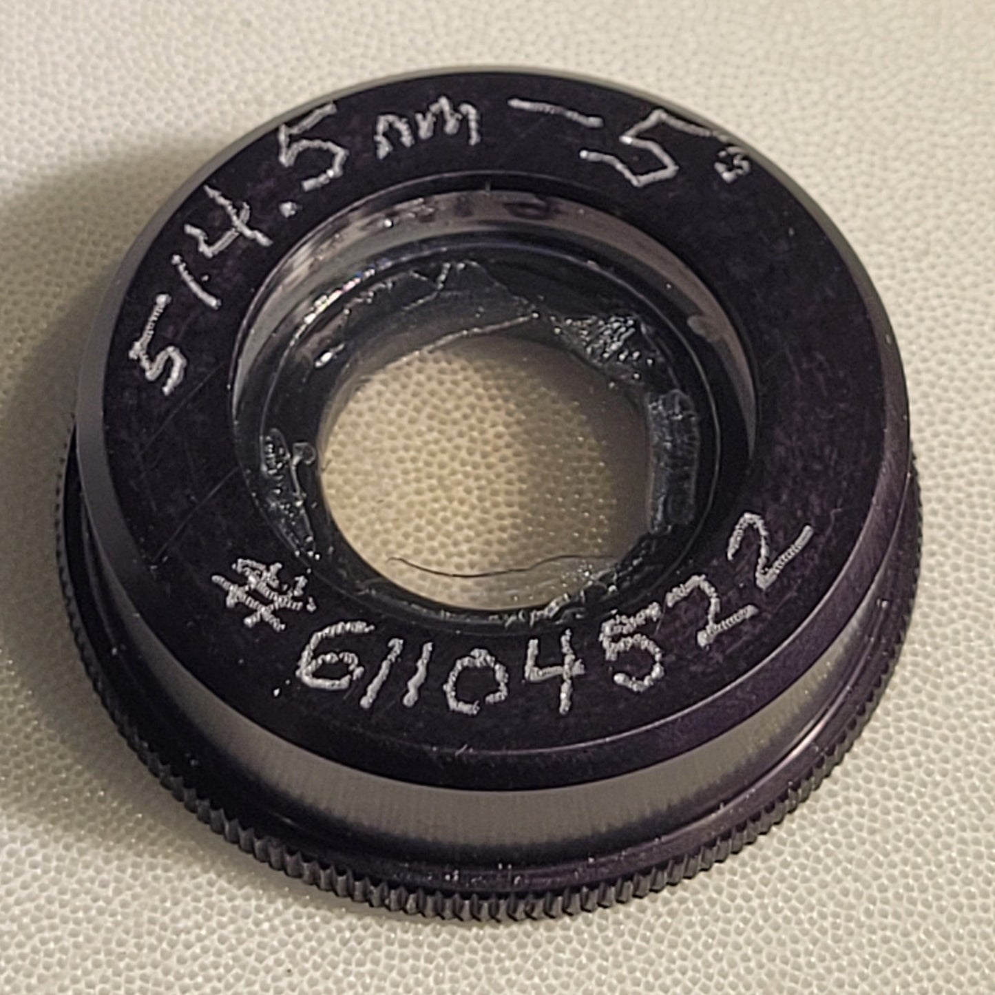 Kaiser Optical Systems 61104522 Prime Microscope Lens 514.5 nm 5° Fixed Focal