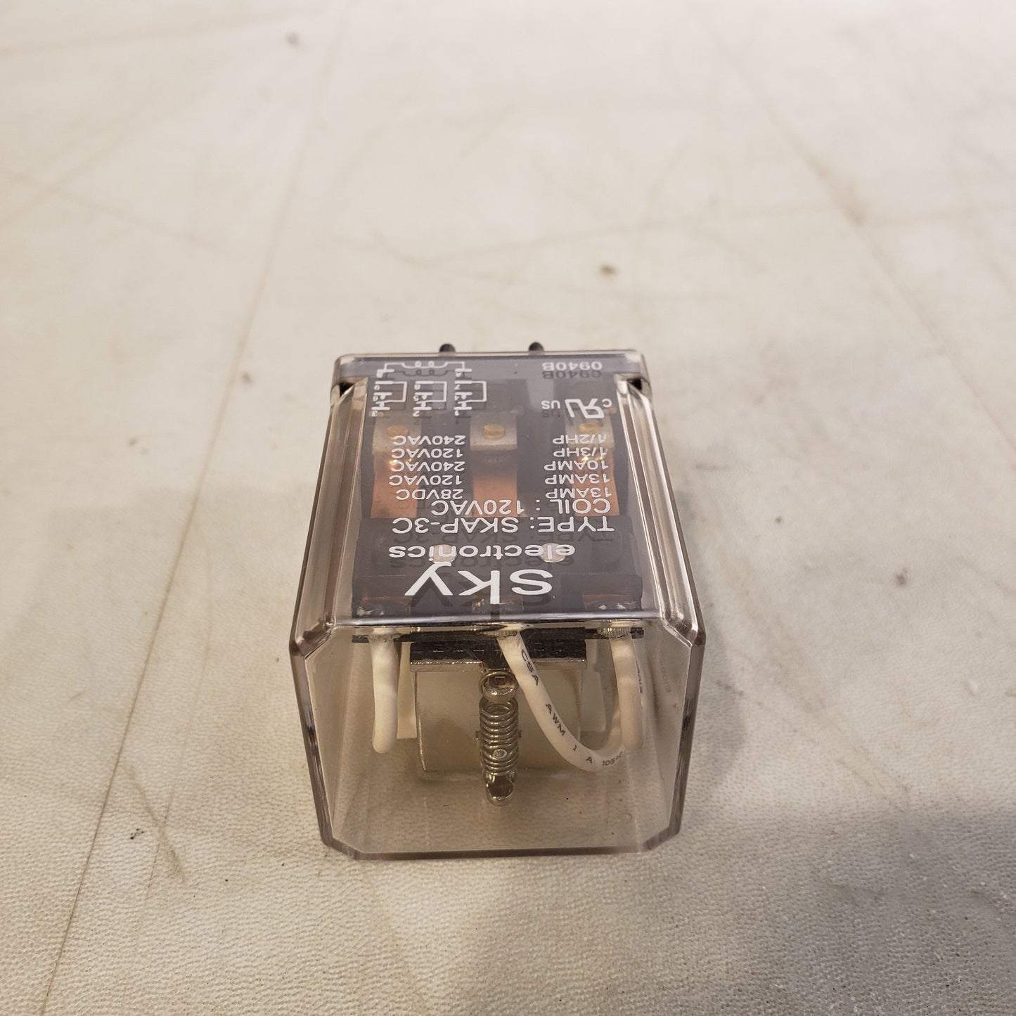 SKY Electronics Relay SKAP-3C 11 Pin 120VAC 3 POLE 13A