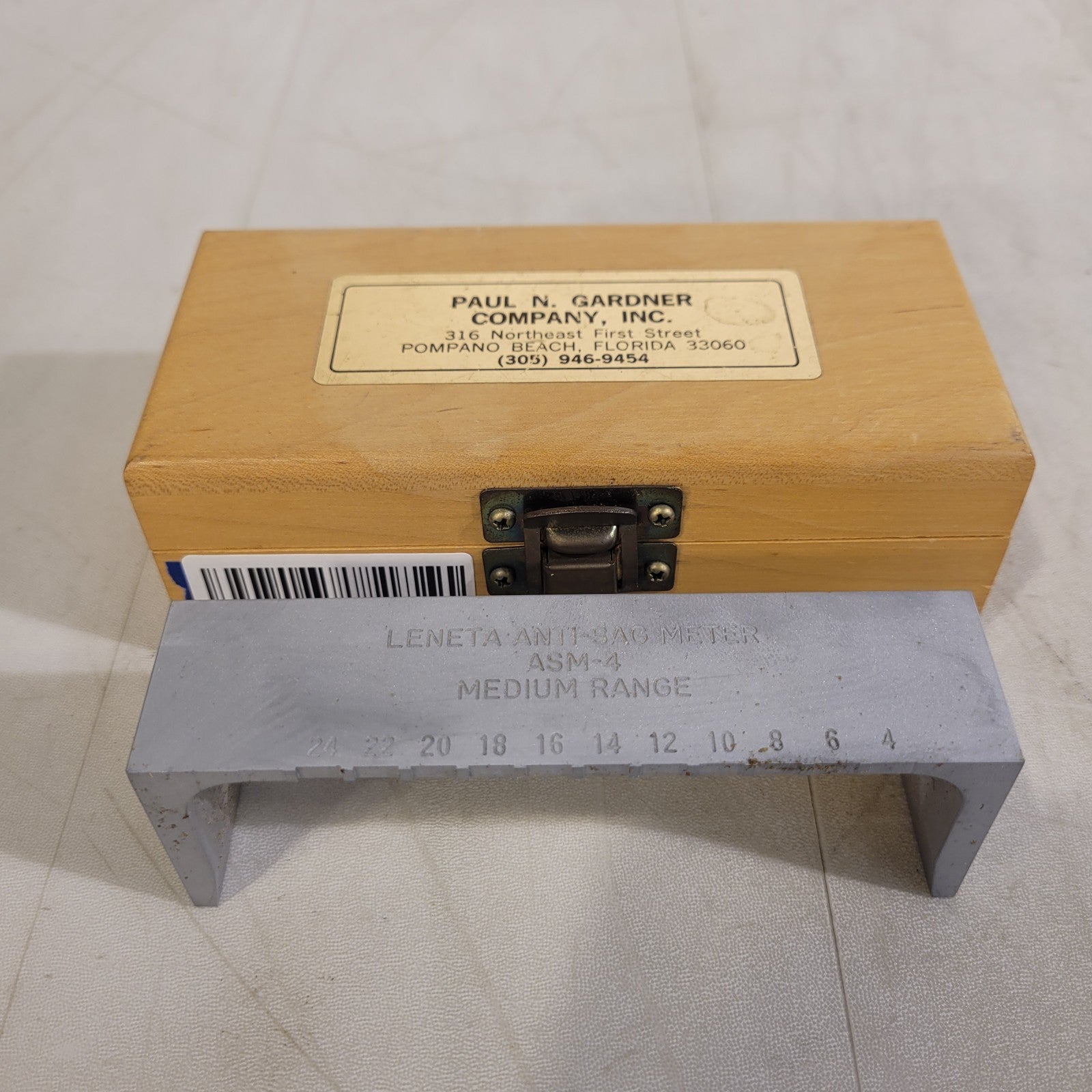 ASM4 AntiSag Meter Medium Range 4 to 24 ASTM D4400 Test Metho