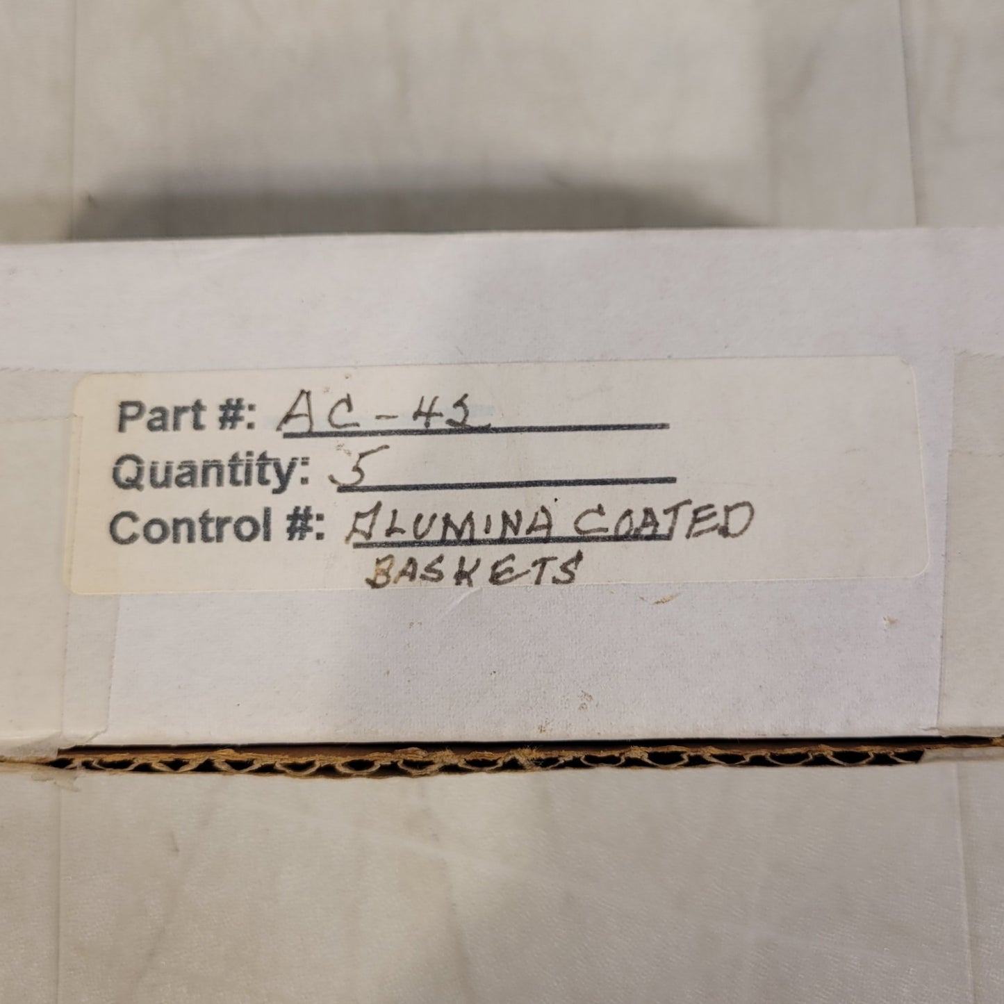 *LOT 2* MTI AC-42 Alumina Coated Tungsten Wire Evaporation Baskets PVD HV/UHV