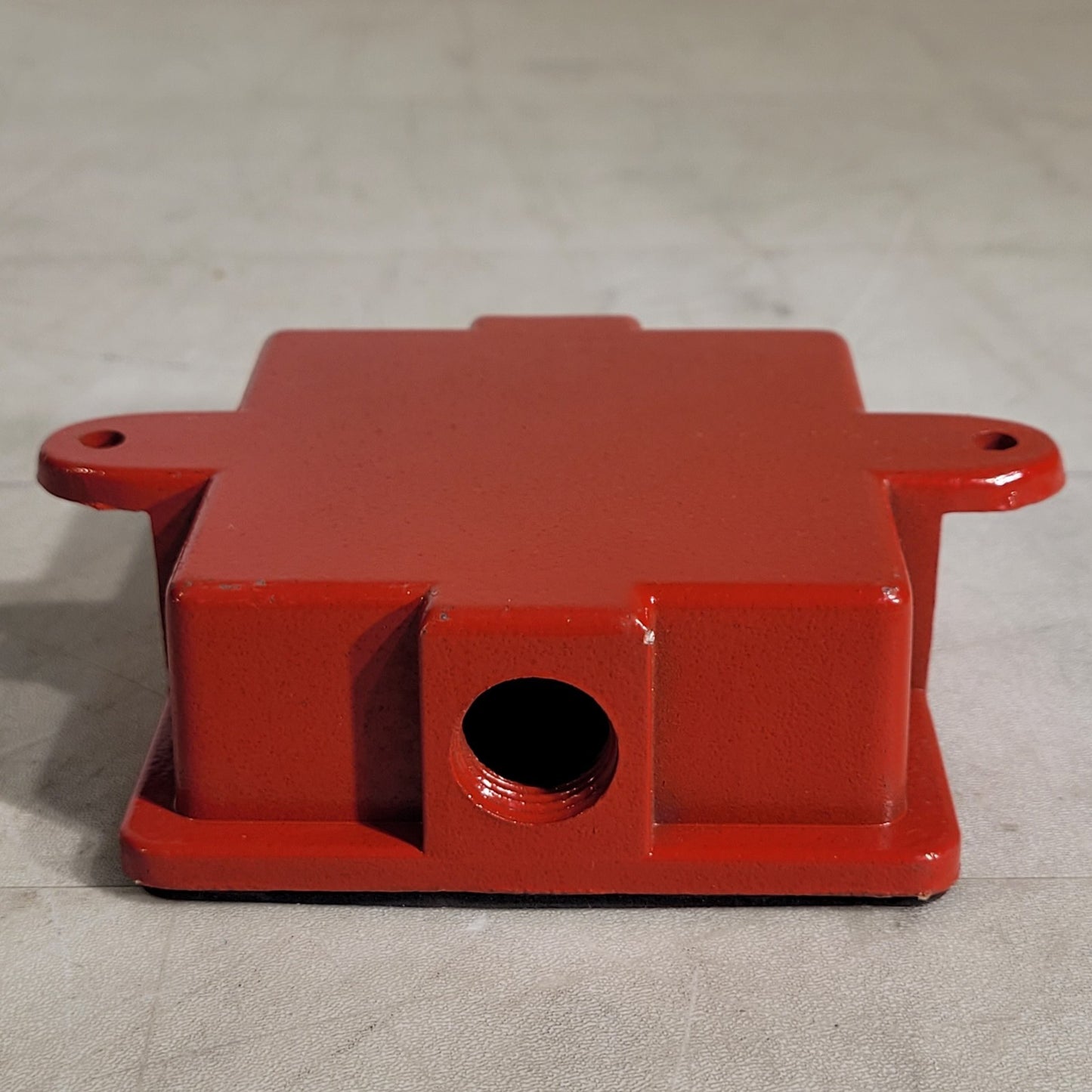 Fire Alarm Bell Waterproof Back Box For Fire Alarms Red Metal Steel
