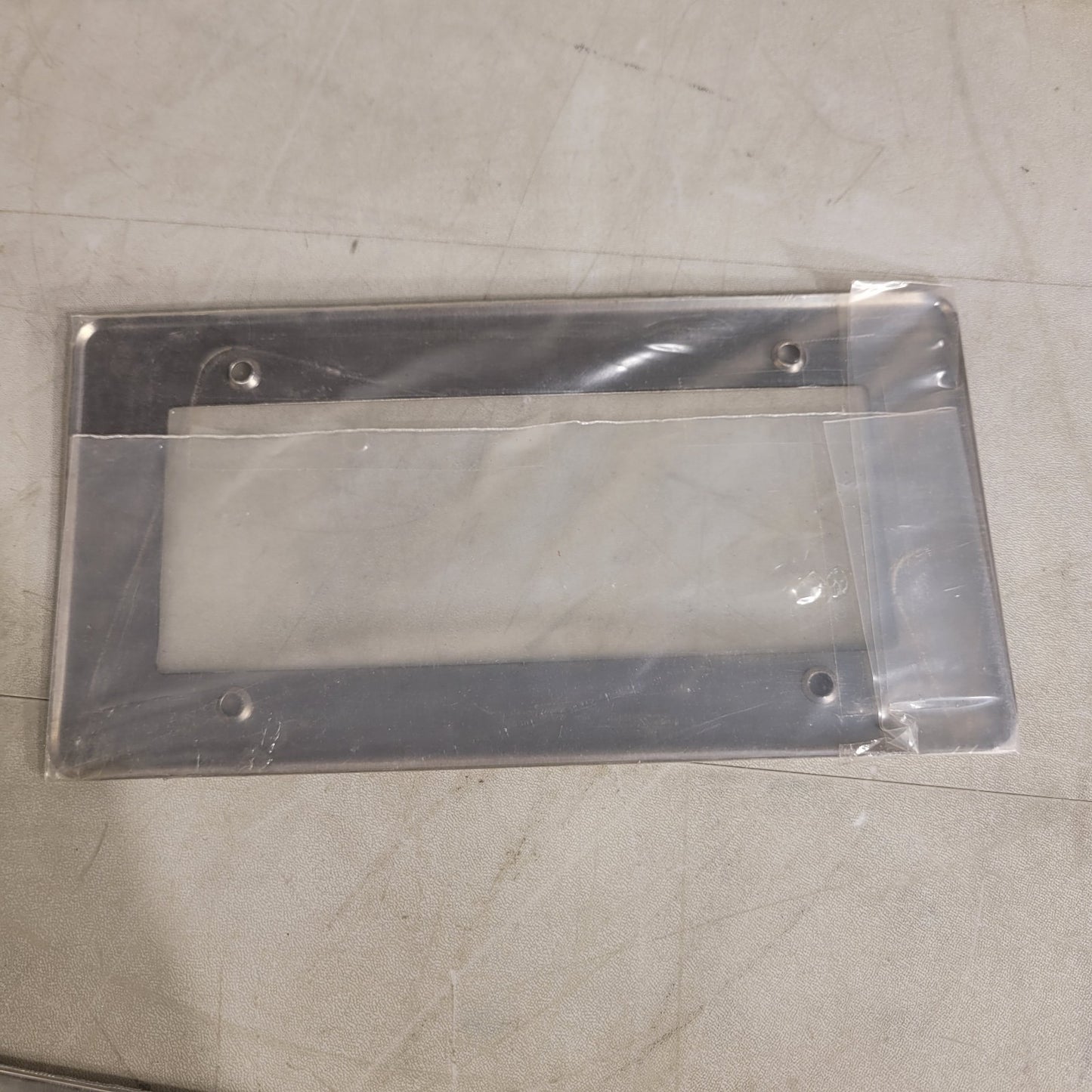 10-2631 Faceplate Mounting Plate Stainless Steel 9-7/5" x 4-1/2
