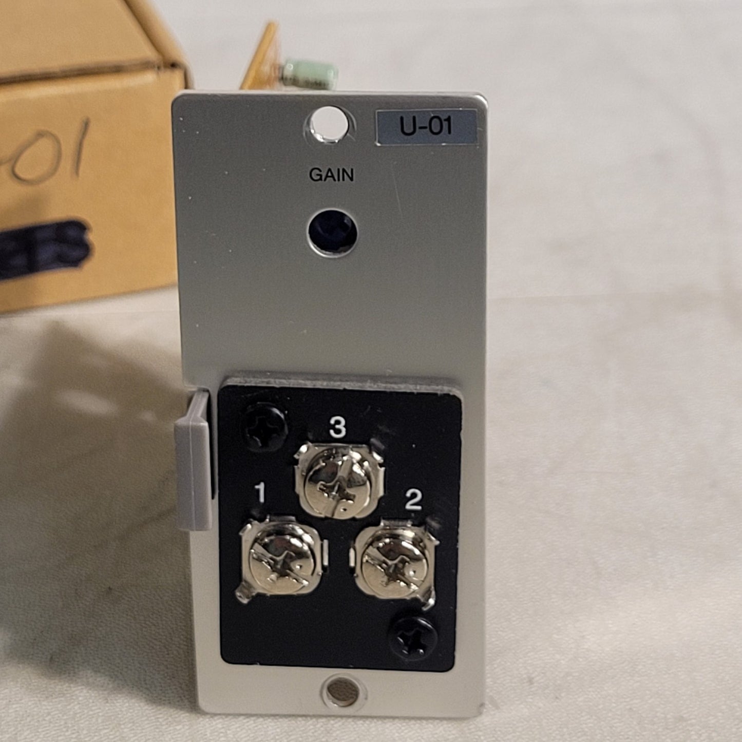 TOA U-01 Unbalanced Line Input 900 Series Removable Terminal Block Connector