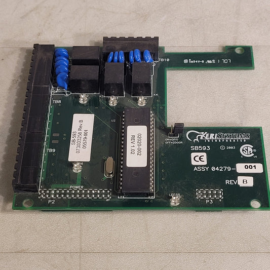 Keri System Assy SB593 Satellite Board 04279-0001 Board Rev B Control Board