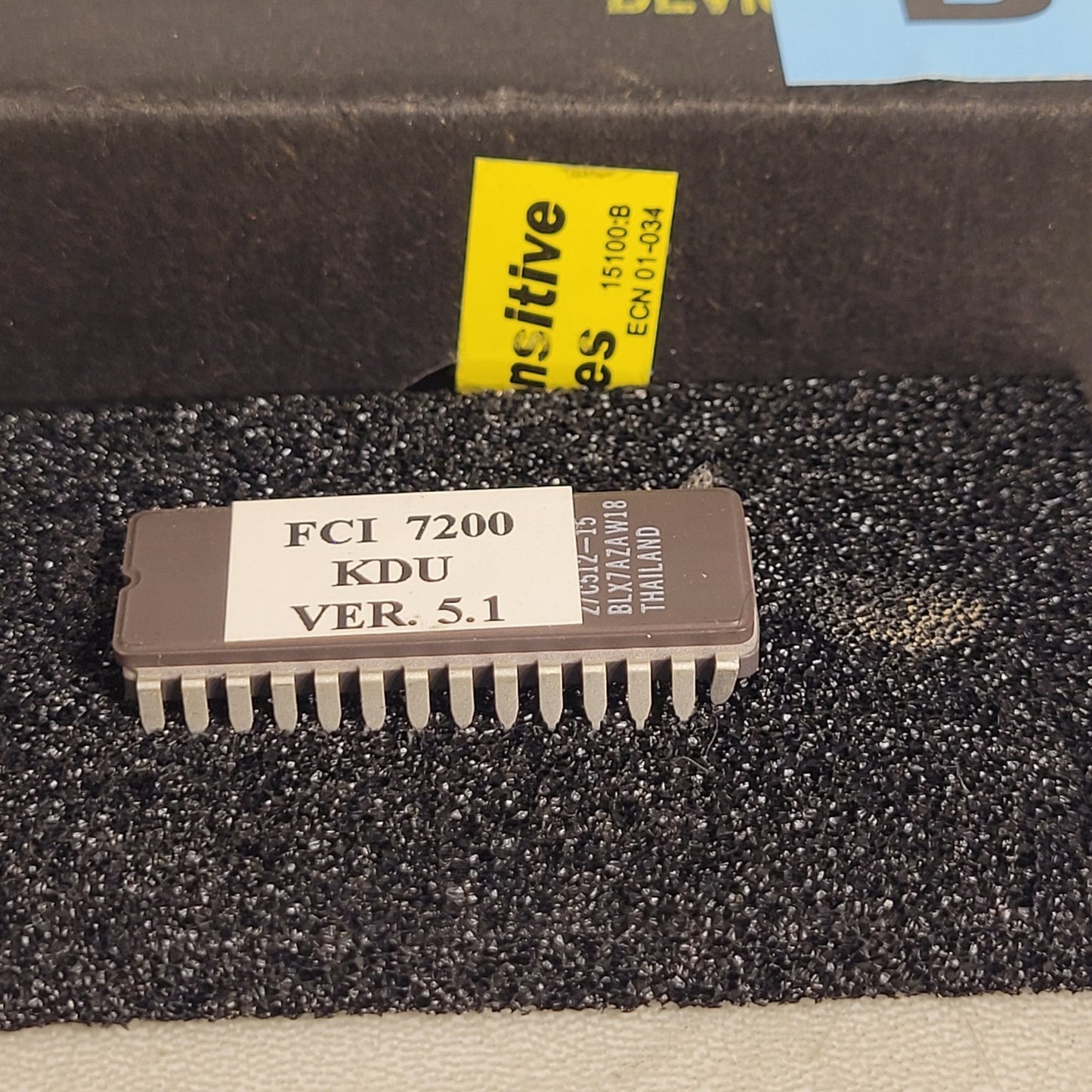 FCI 7200 KDU Ver. 5.1 Firmware Chip Honeywell Fire Control Instruments