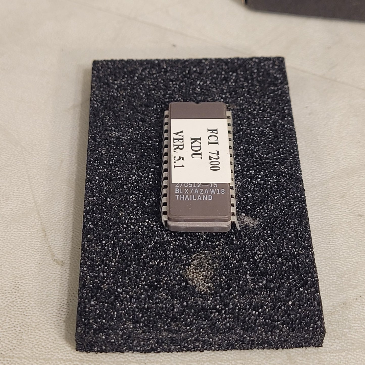FCI 7200 KDU Ver. 5.1 Firmware Chip Honeywell Fire Control Instruments