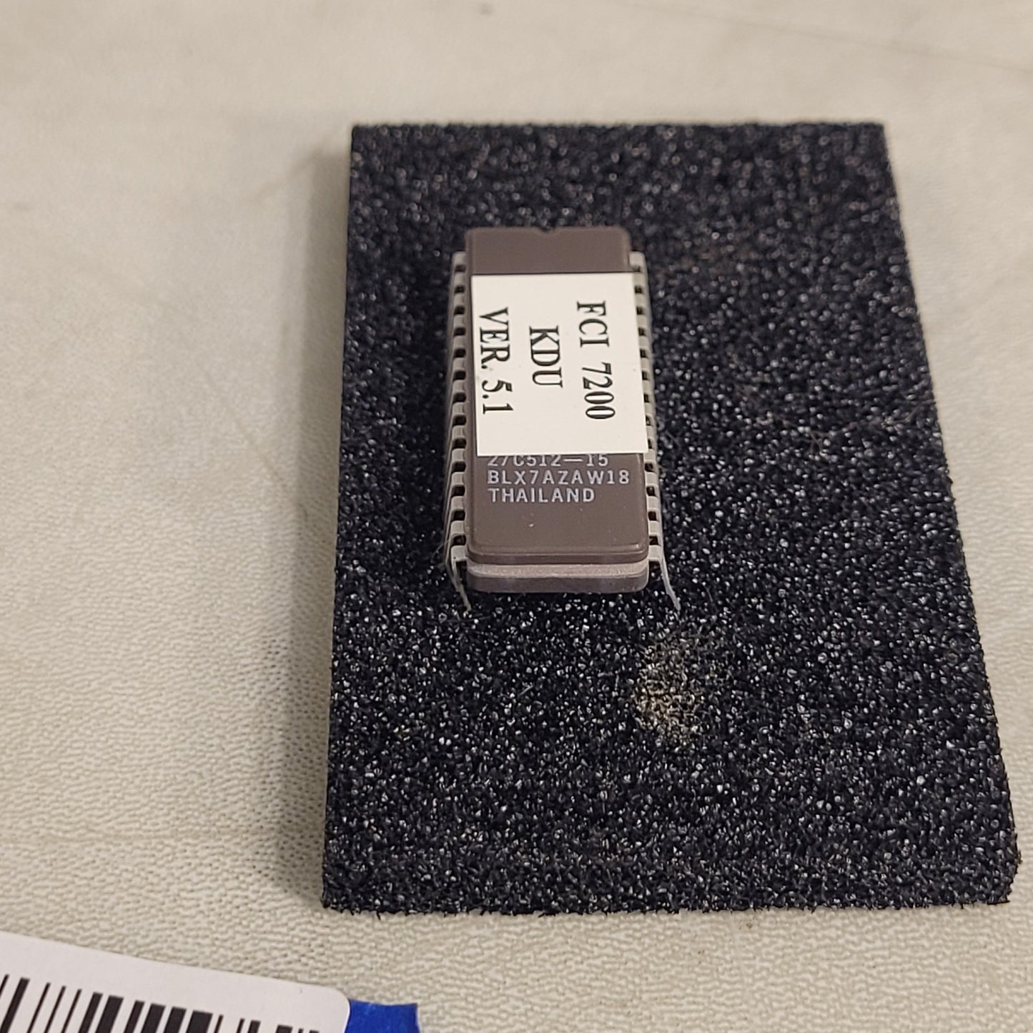 FCI 7200 KDU Ver. 5.1 Firmware Chip Honeywell Fire Control Instruments