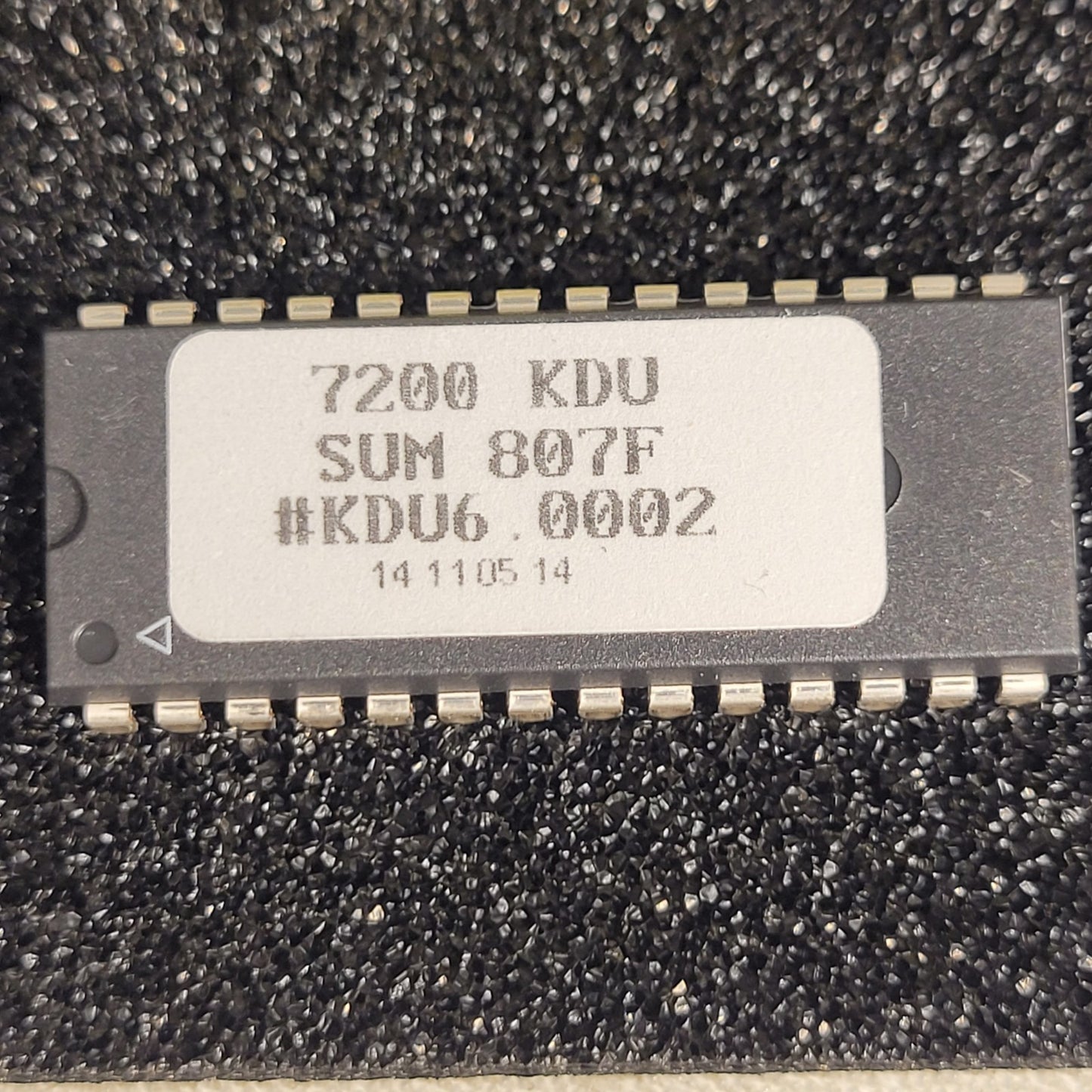 FCI 7200 KDU 807F 6.0002 REV A Firmware Chip Honeywell Fire Control Instruments