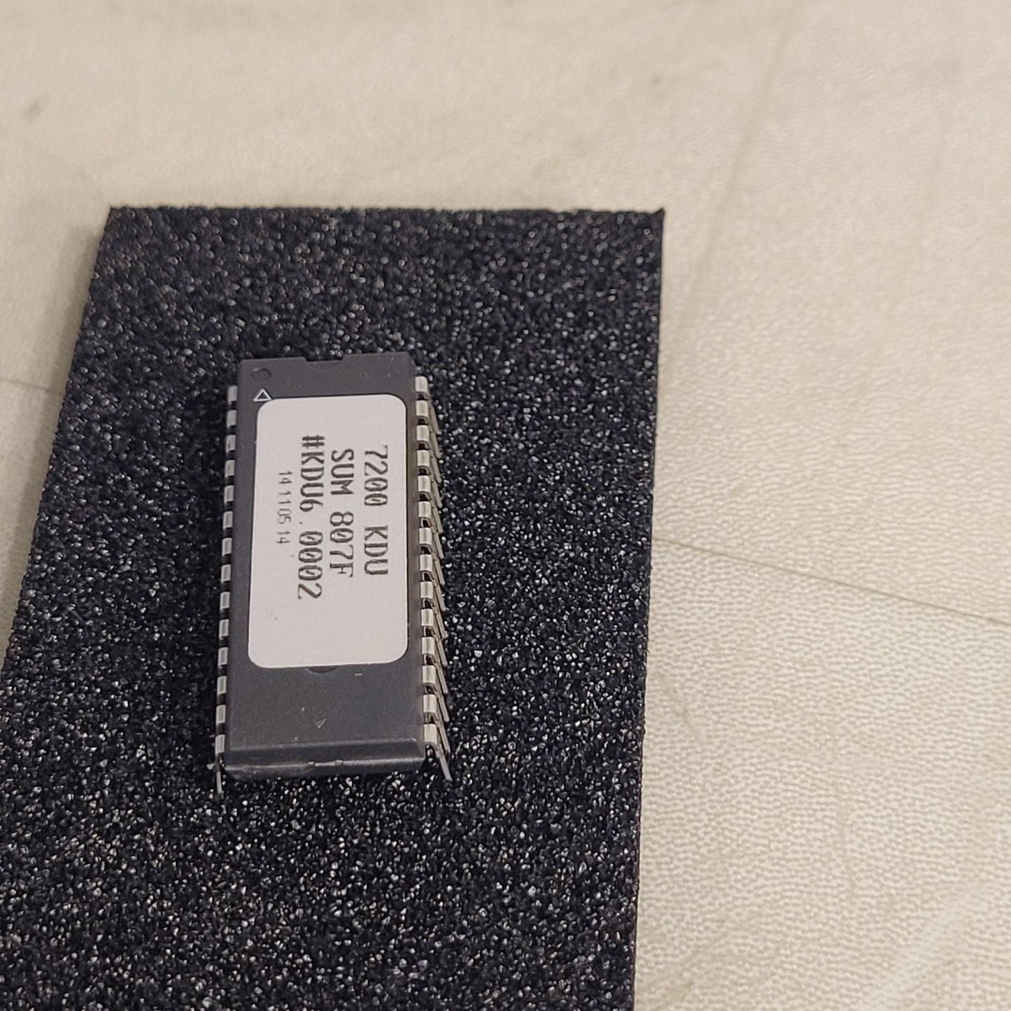 FCI 7200 KDU 807F 6.0002 REV A Firmware Chip Honeywell Fire Control Instruments