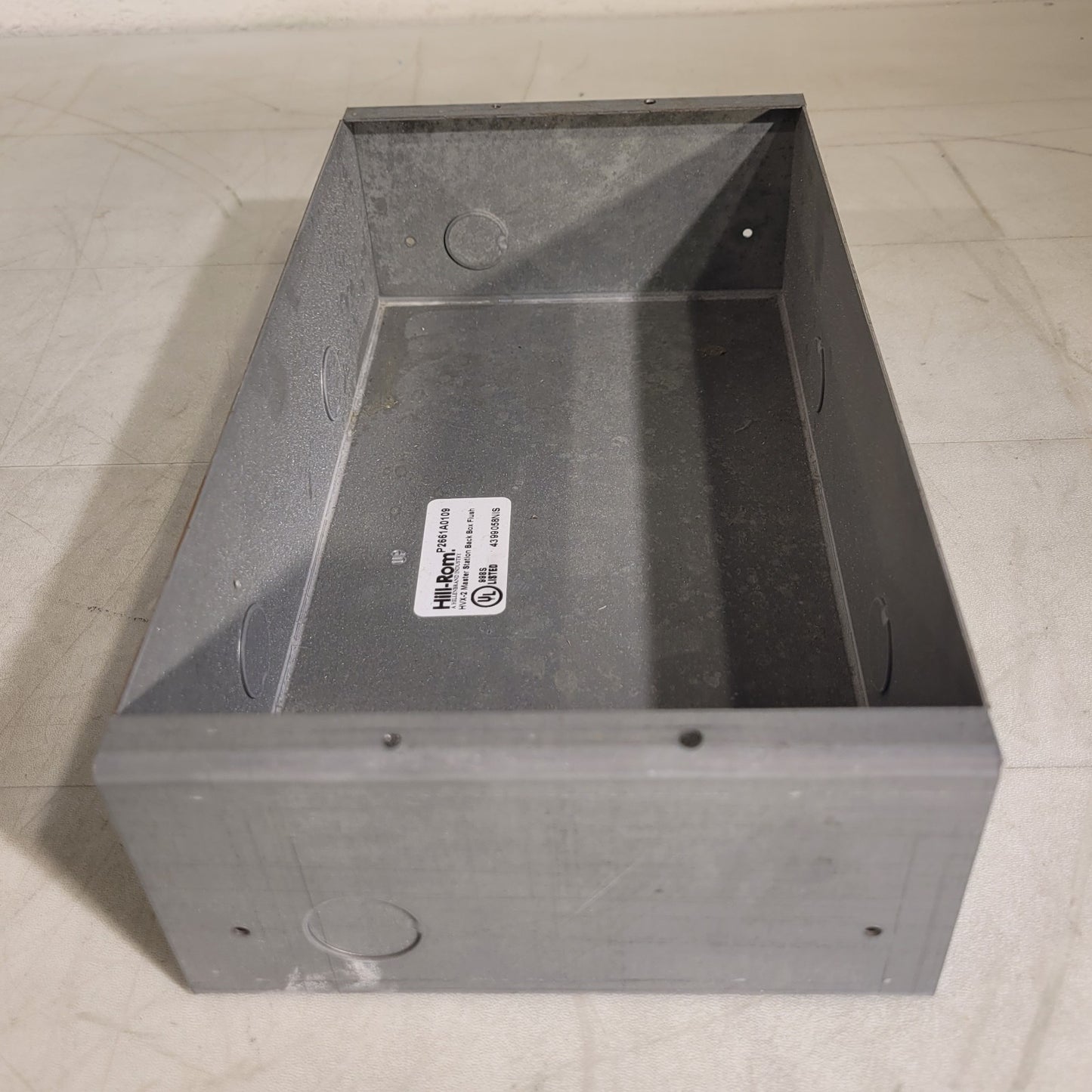 Hill-Rom HVX-2 Master Station Back Flush Metal Electrical Box 11-1/4" x 6" x 3"