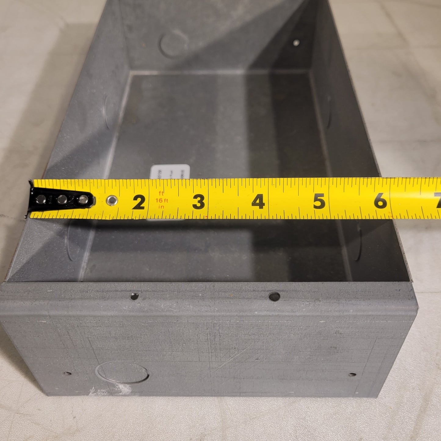 Hill-Rom HVX-2 Master Station Back Flush Metal Electrical Box 11-1/4" x 6" x 3"