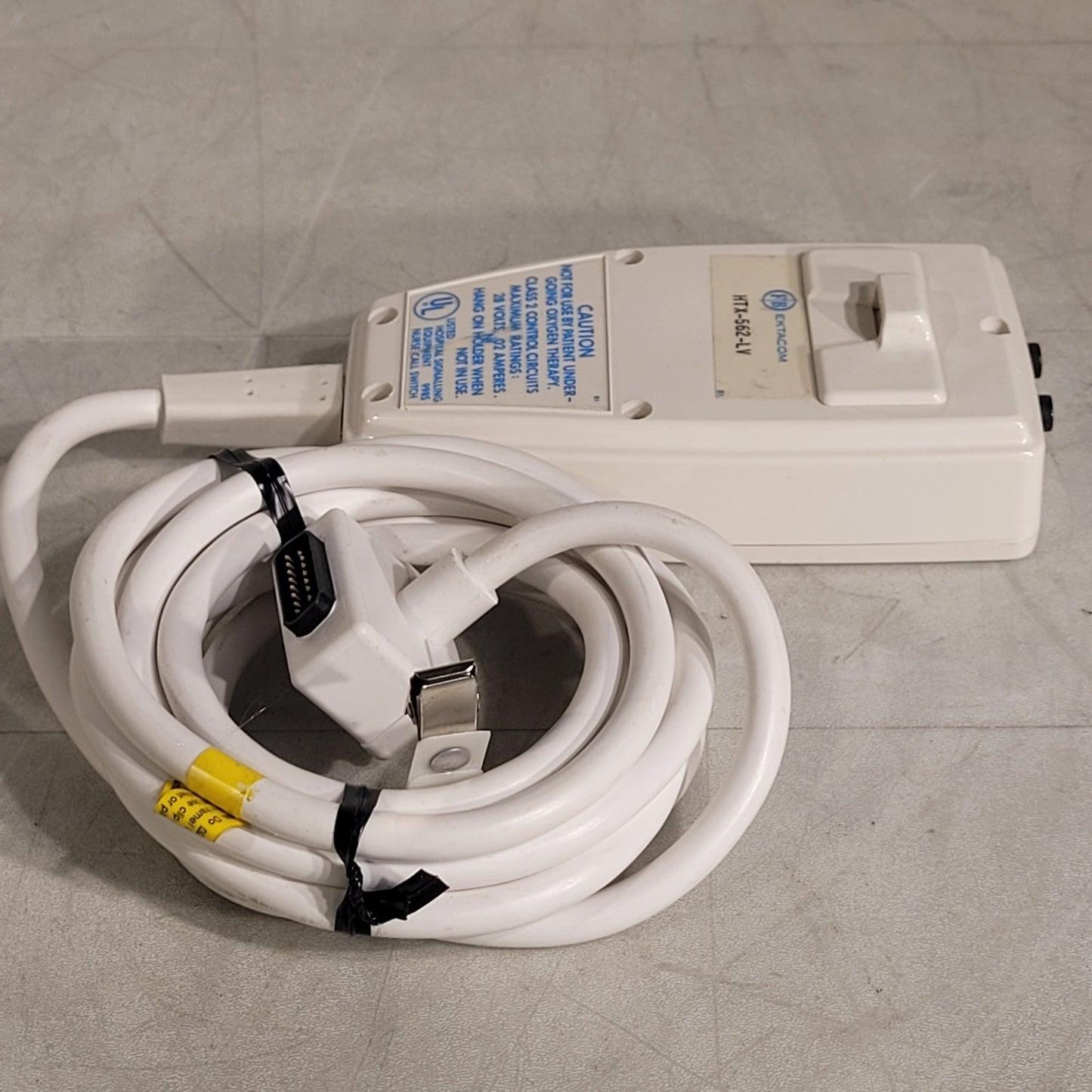 Fisher Berkeley HTX-562-LV Ektacom Nurse Call Switch TV Remote DA-15 Plug