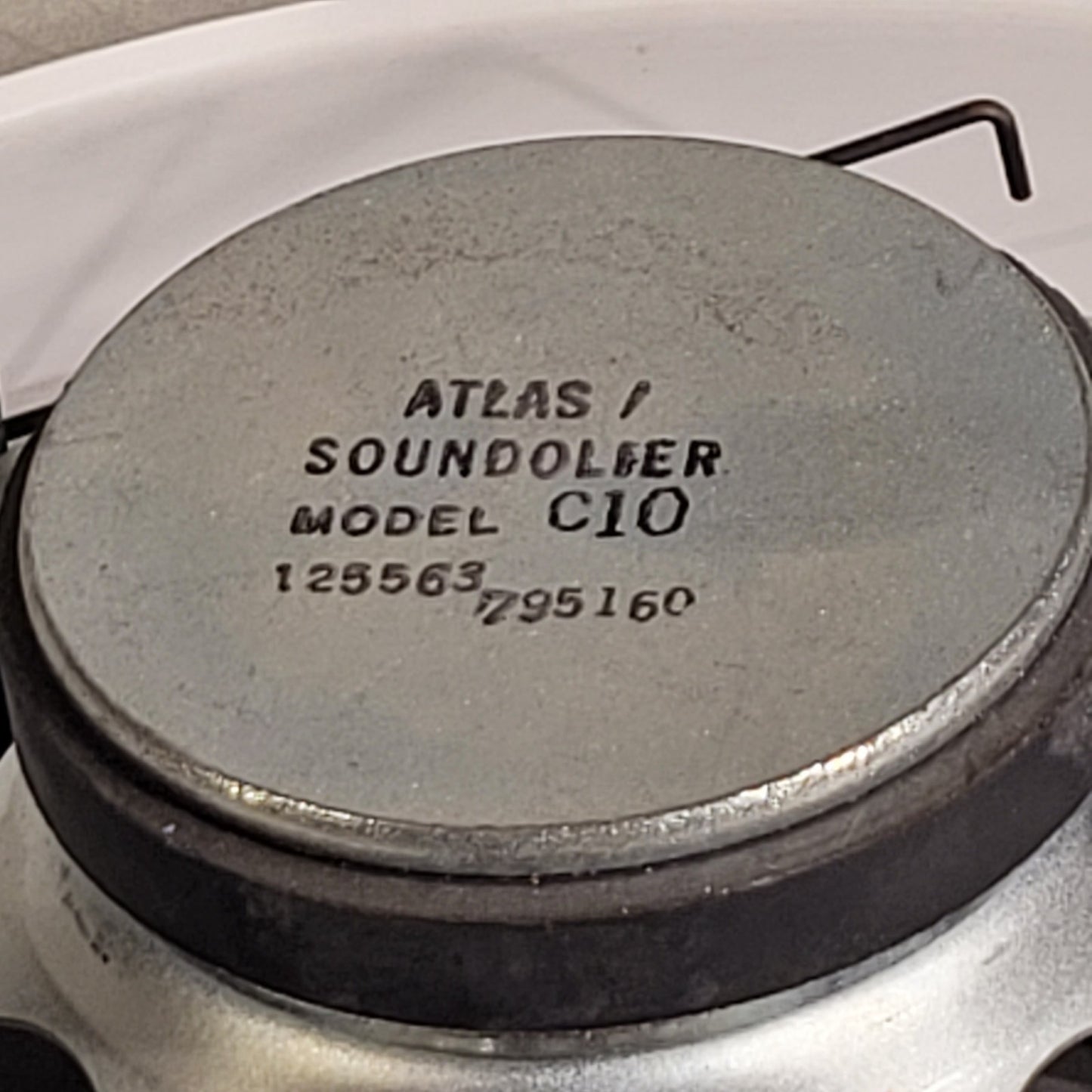 Atlas Soundolier C10 Speaker 8" 25W Dual Cone In-Ceiling Speaker With Mount