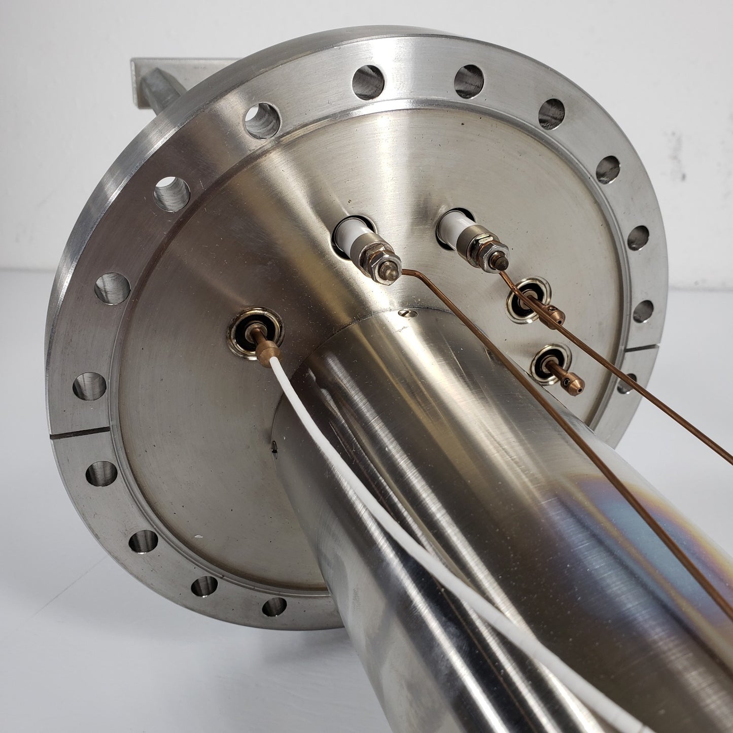 Conflat DN160CF 8" CF Ultra High Vacuum Beam Lens BNC SS Stainless Steel UHV
