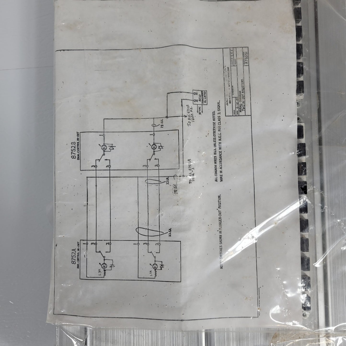 Jeron 8742A  Institutional In/Out Access Panel Door Entry Call Panel Buzz Buzzer