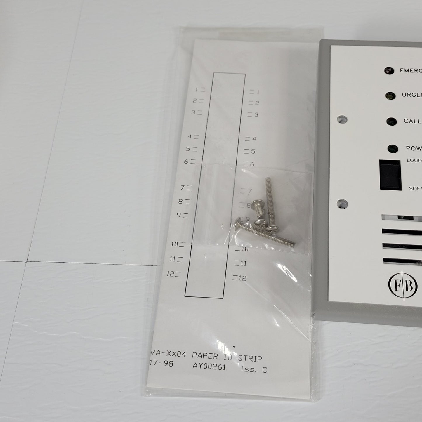 Ektacom HVA-3604 AAFI Signaling Panel With Speaker Buzzer Buzz Call Lights 12-Ch