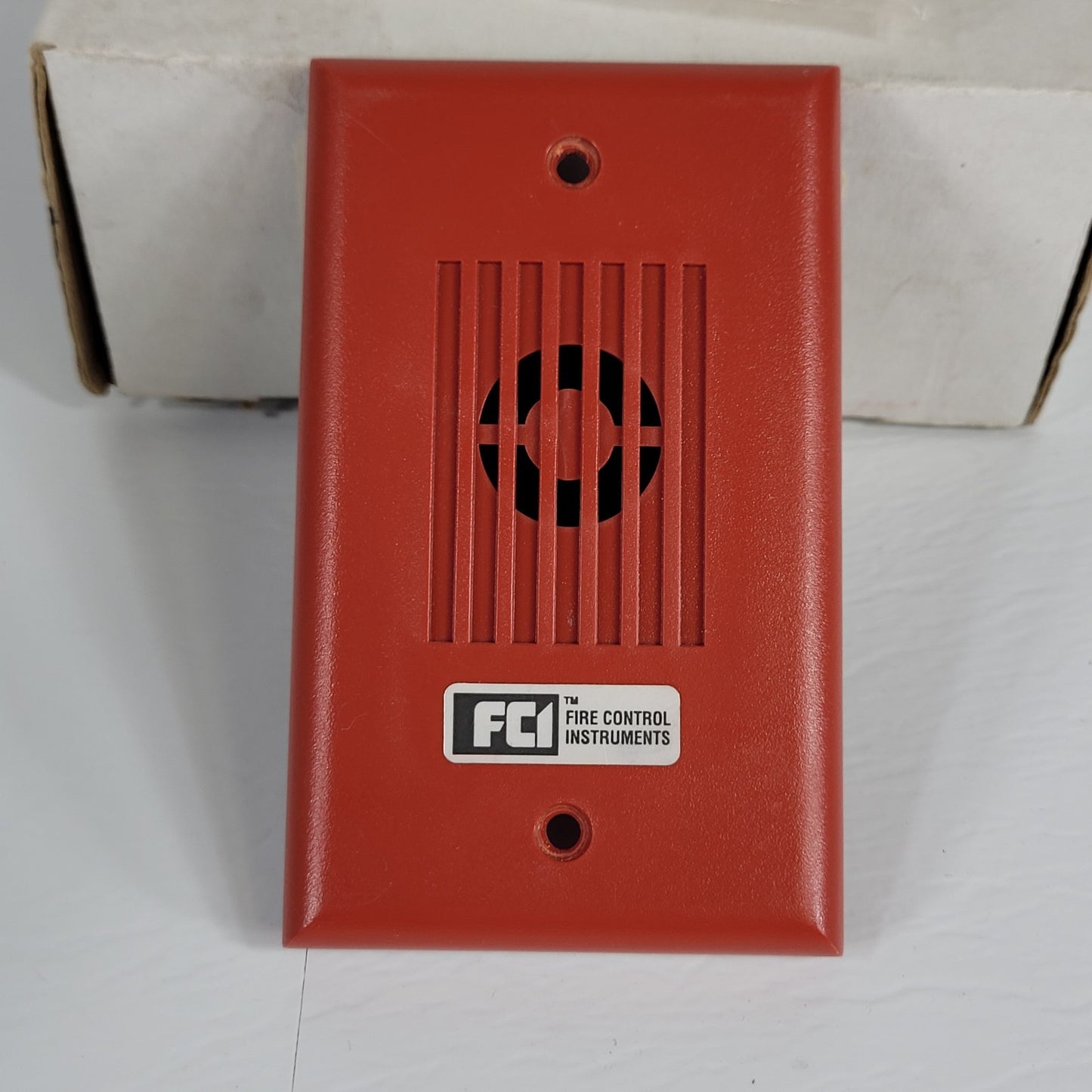Gamewell FCI 130-3117C Fire Alarm Mini Horn Red Wheelock 85dBA