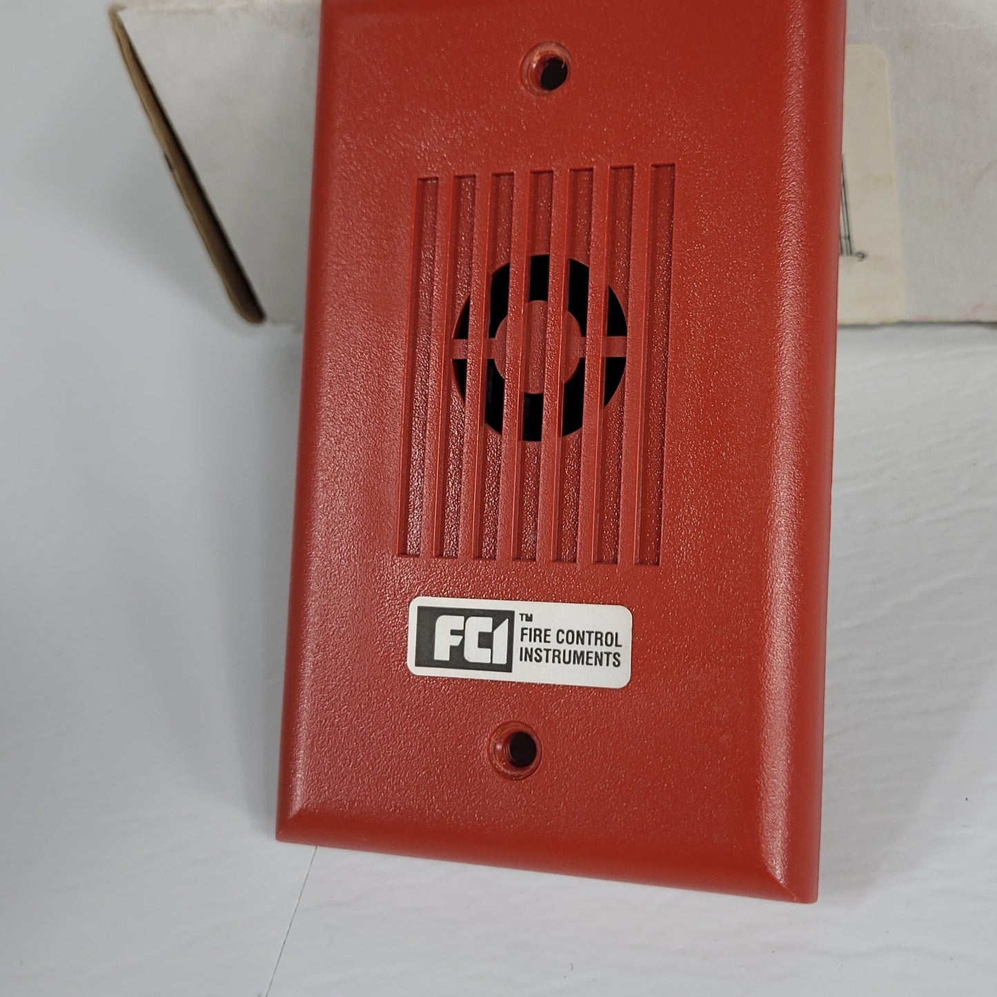 Gamewell FCI 130-3117C Fire Alarm Mini Horn Red Wheelock 85dBA