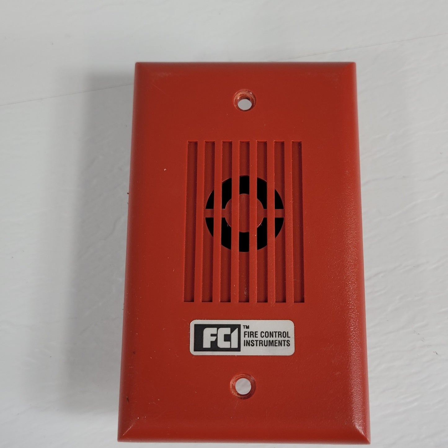 Gamewell FCI 130-3117C Fire Alarm Mini Horn Red Wheelock 85dBA