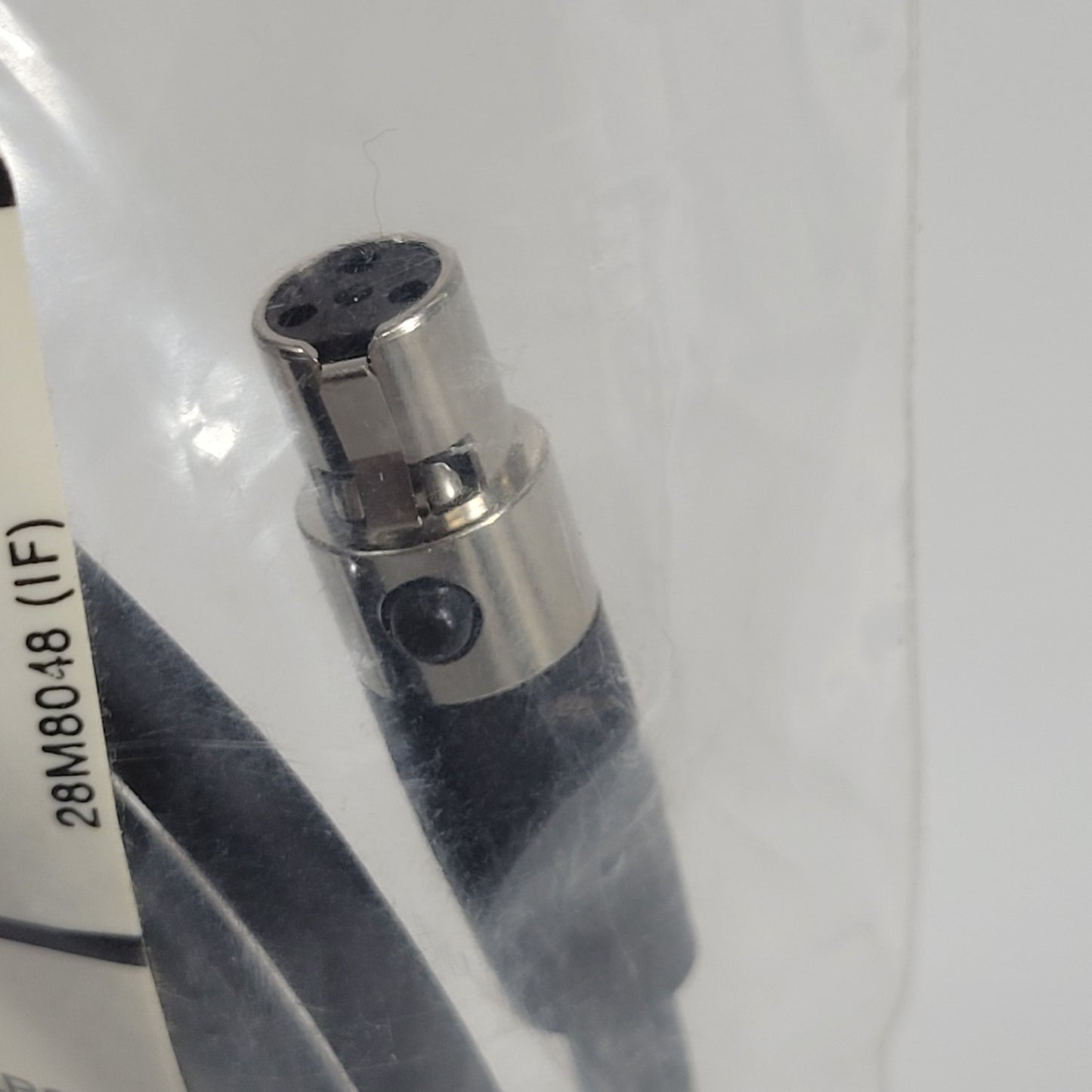 Shure Wireless WA300 Instrument Cable For Use With Body Unbalanced 1/4" to XLR