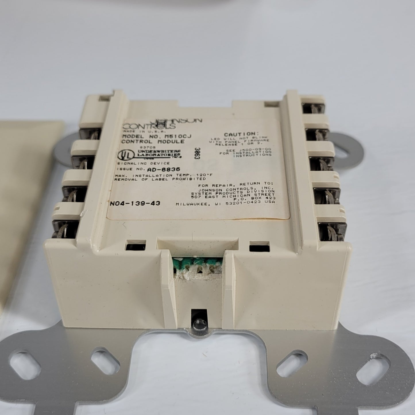 Johnson M510CJ Control Relay Module Fire Alarm Box