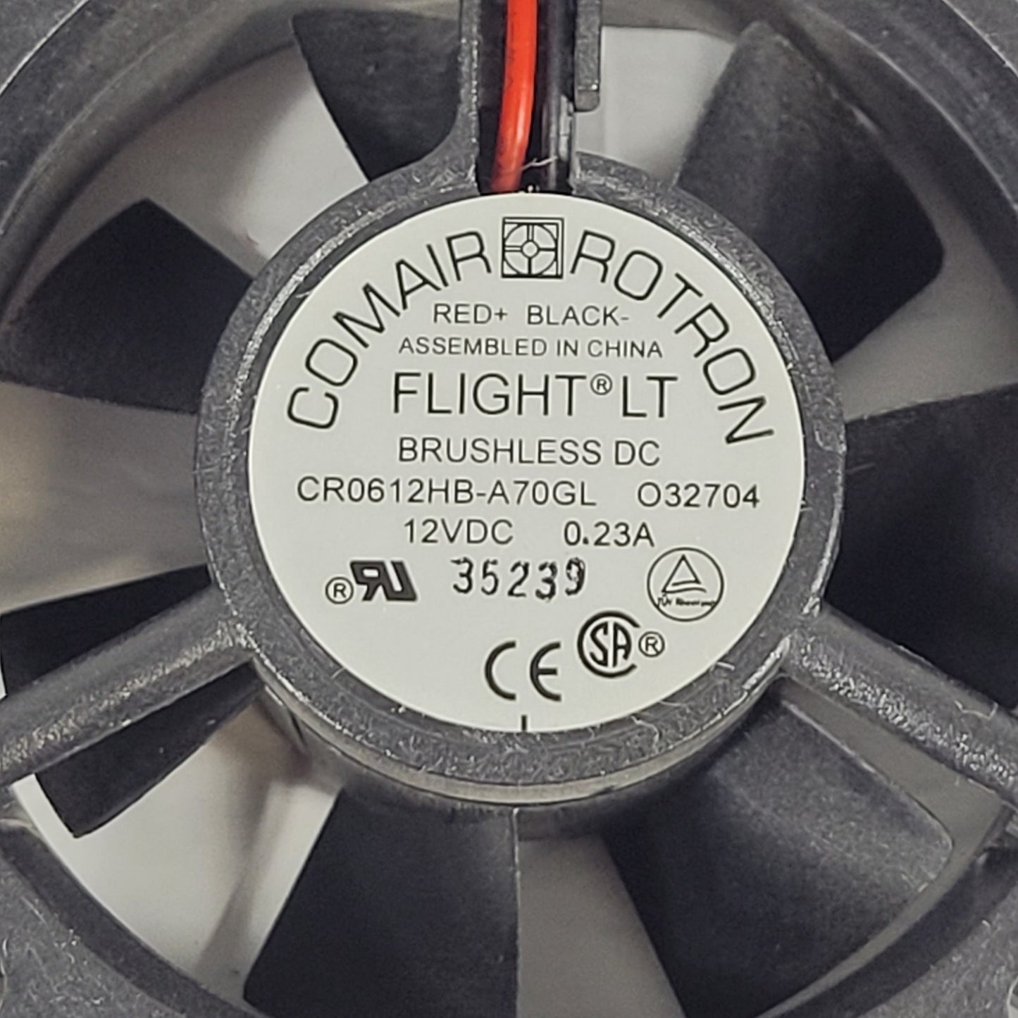 Comair Rotron CR0612HB-A70GL FLIGHT LT Brushless DC Fan Cooling Axial Fan