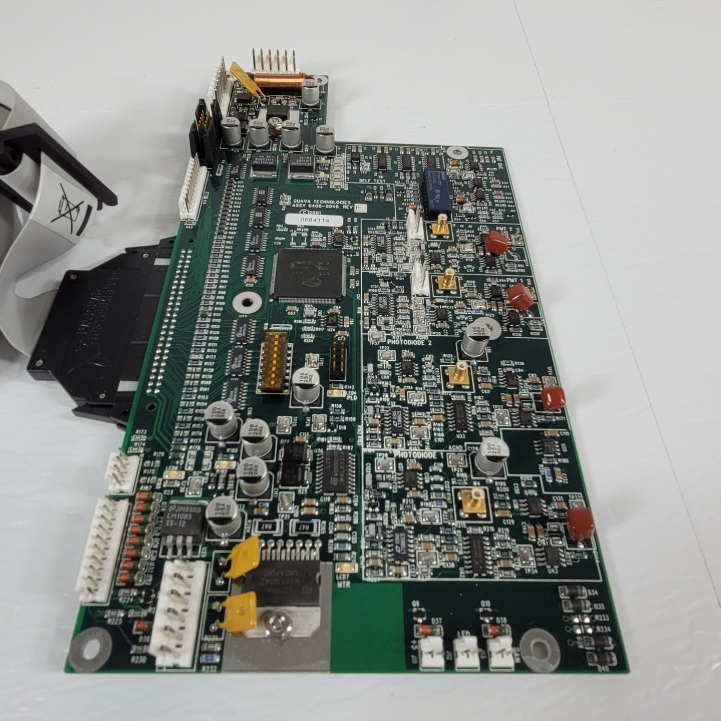 Guava Technologies 0684114 Circuit Board ASSY 0400-0040 REV F With DAQCard-1200