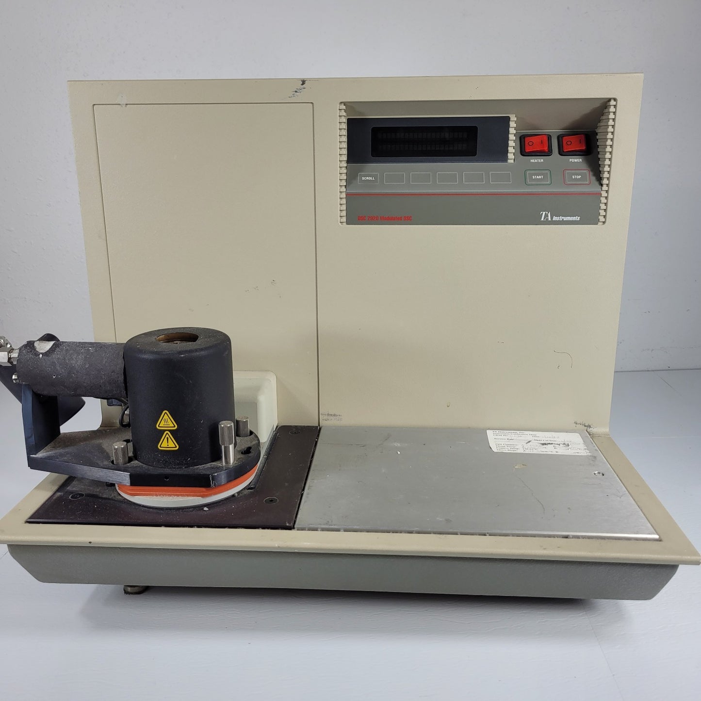 FOR PARTS TA Instruments 2920 Modulated DSC Heat Exchanger Thermal Analyst 2000