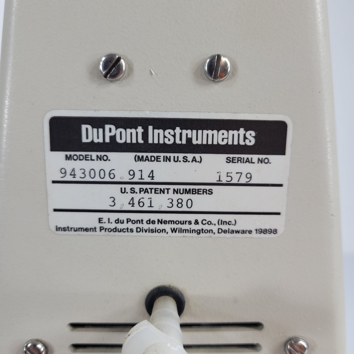 *For Parts* Dupont TA Instruments 943 Thermomechanical Analyzer TMA 943006.914