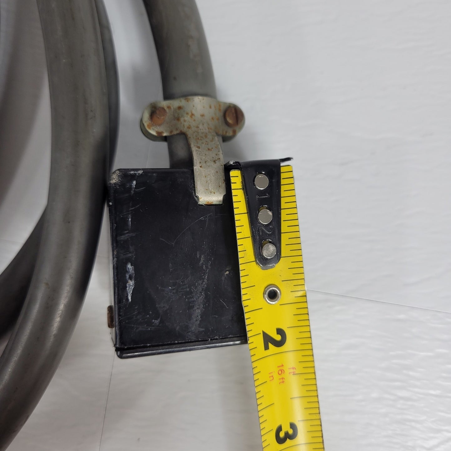 DuPont TA Instruments Power Cord 14ft Gray Sheath Heavy-Duty Cable 9-Pin