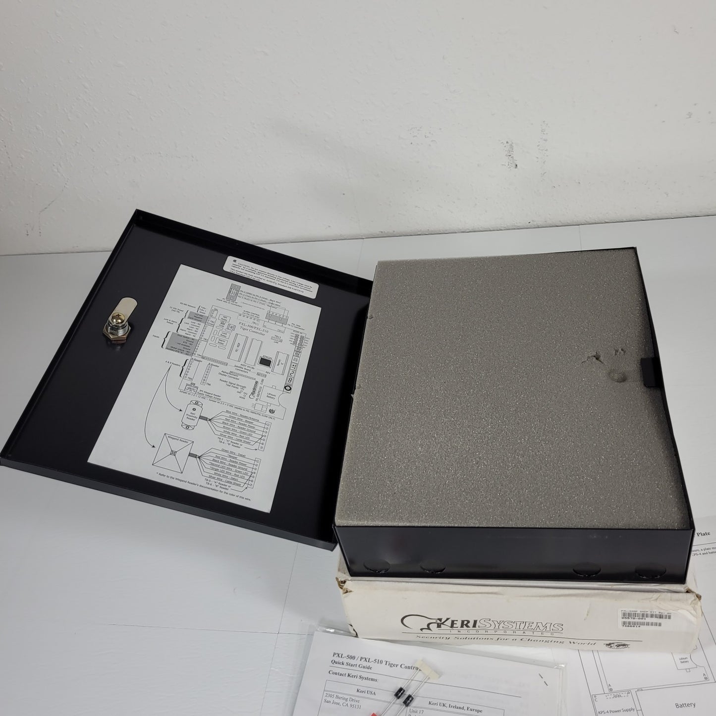 Keri PXL-500P SMT Tiger Controller w/ Metal Enclosure For Access Control Systems