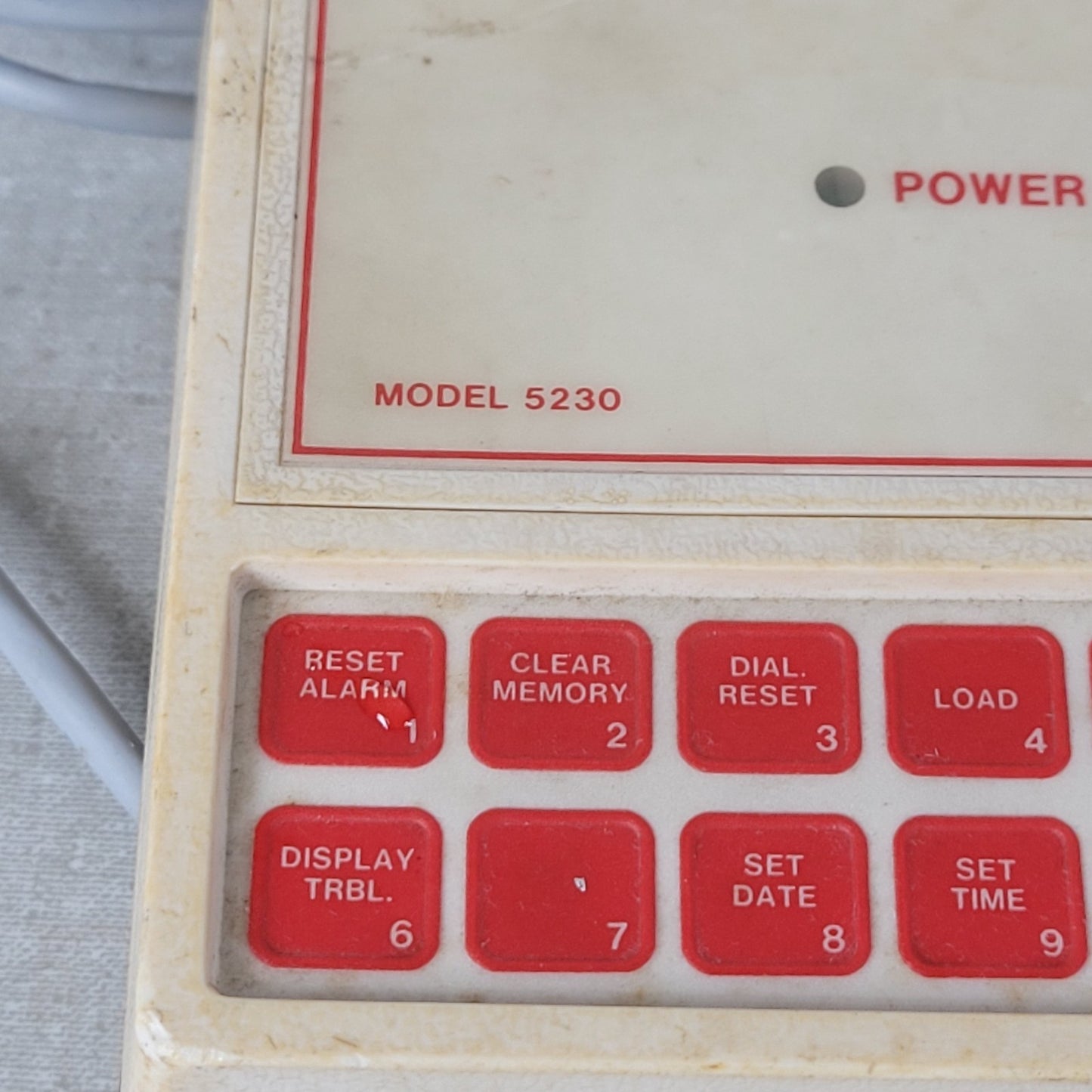 Silent Knight Fire Alarm Annunciator 5230 Controller Control Panel Remote