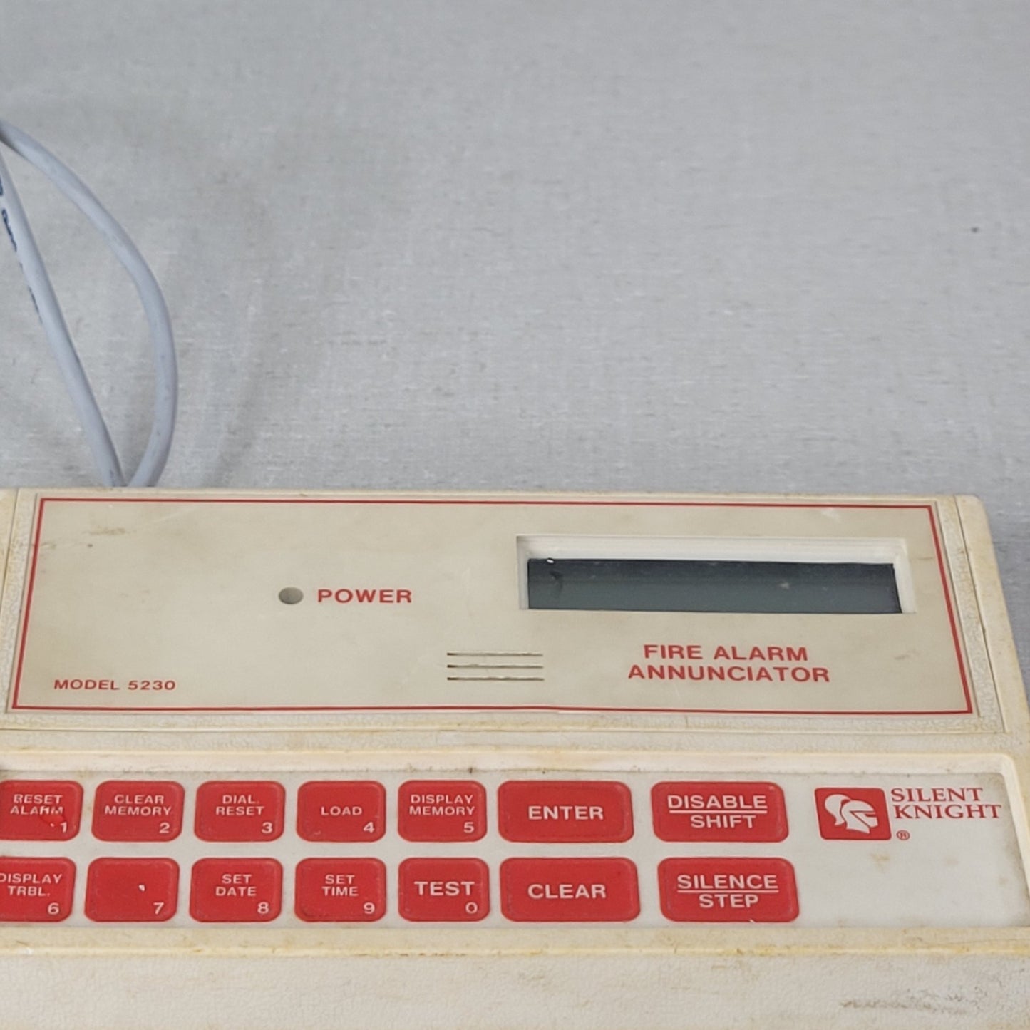 Silent Knight Fire Alarm Annunciator 5230 Controller Control Panel Remote