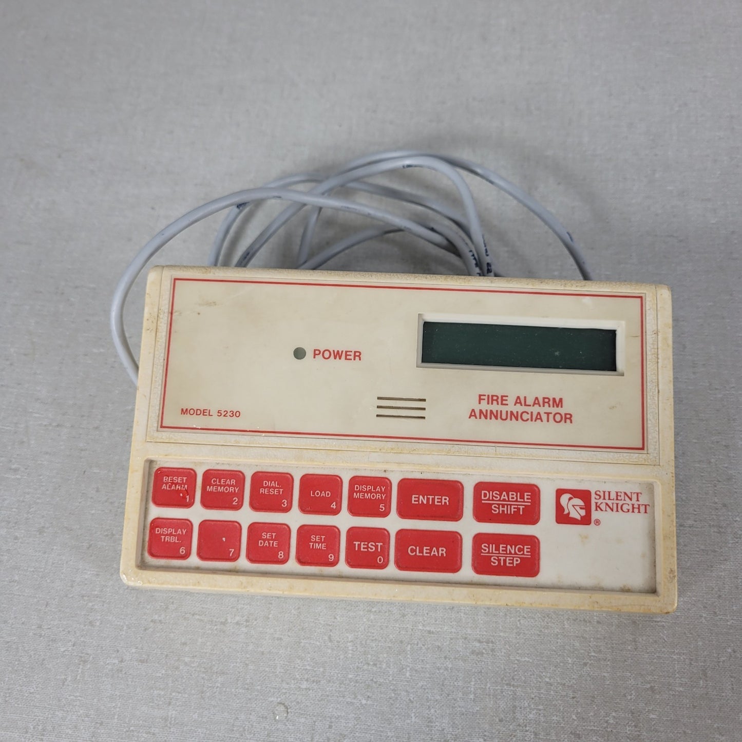 Silent Knight Fire Alarm Annunciator 5230 Controller Control Panel Remote