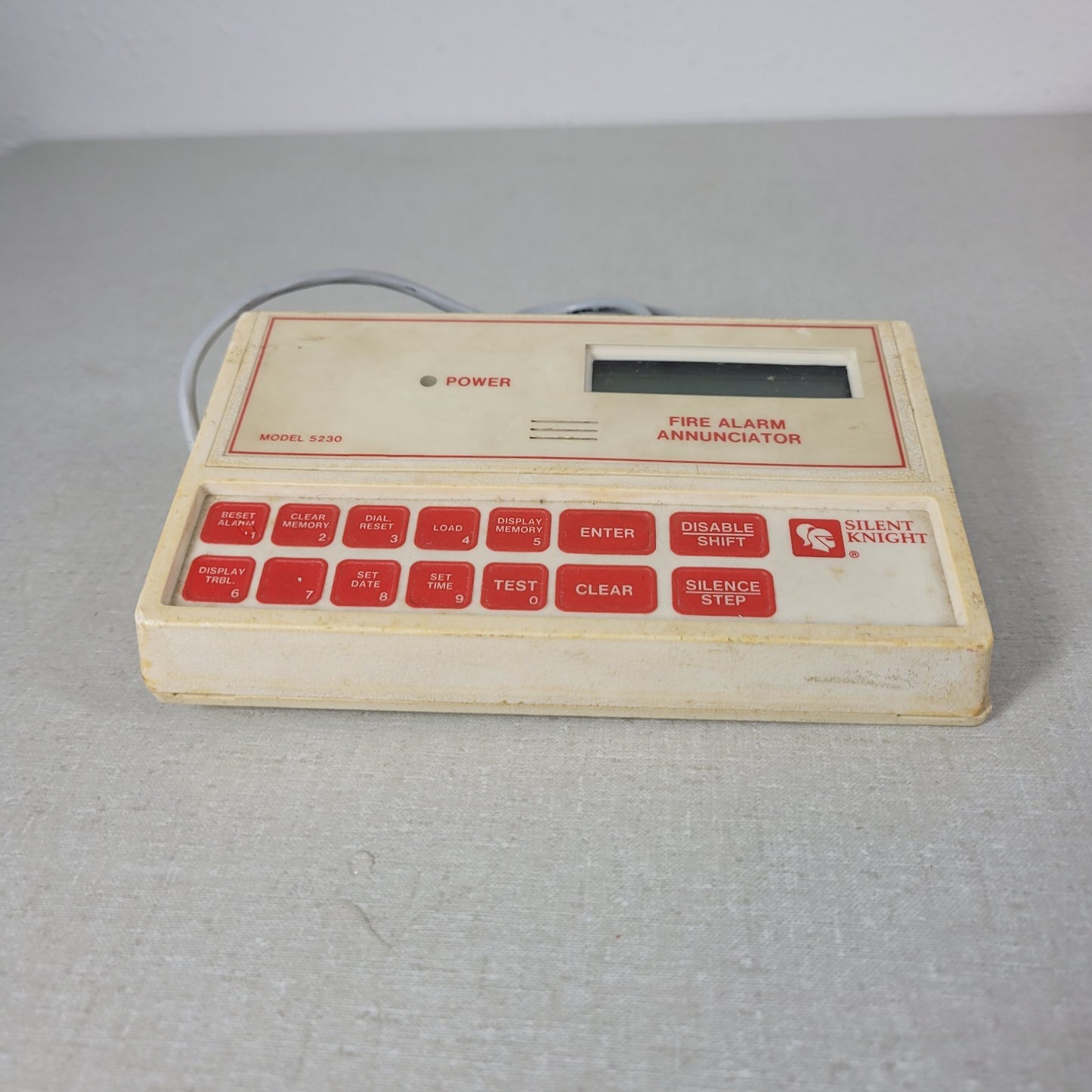Silent Knight Fire Alarm Annunciator 5230 Controller Control Panel Remote